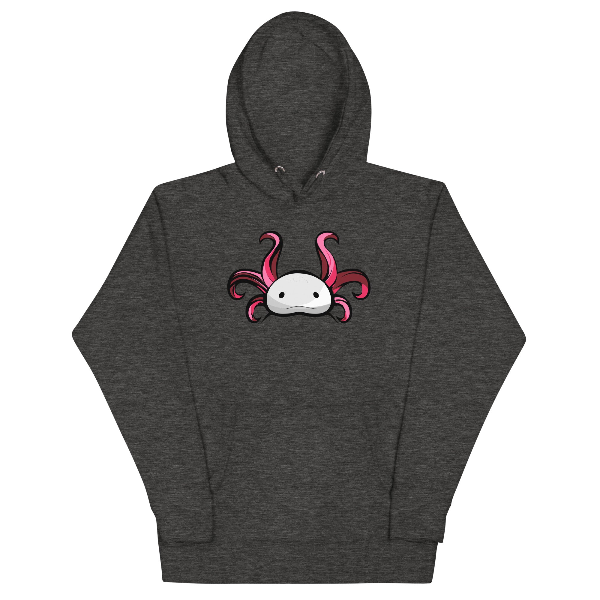 Axolotl Planet Logo Mark axolotl Premium Hoodie mockup