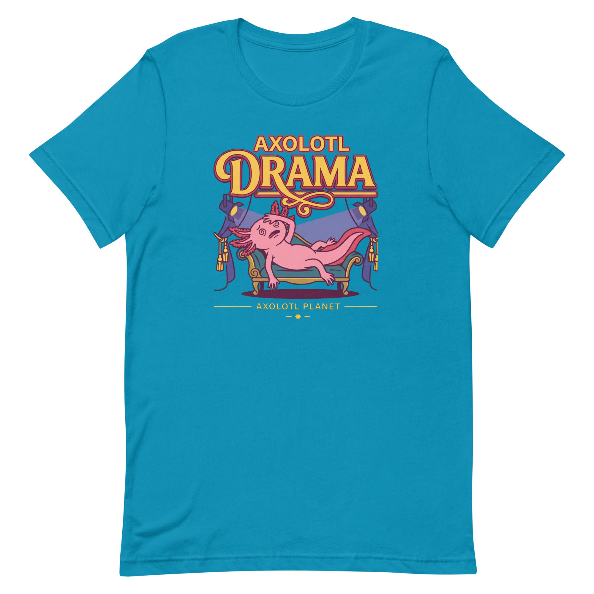 Axolotl Drama axolotl T-Shirt mockup