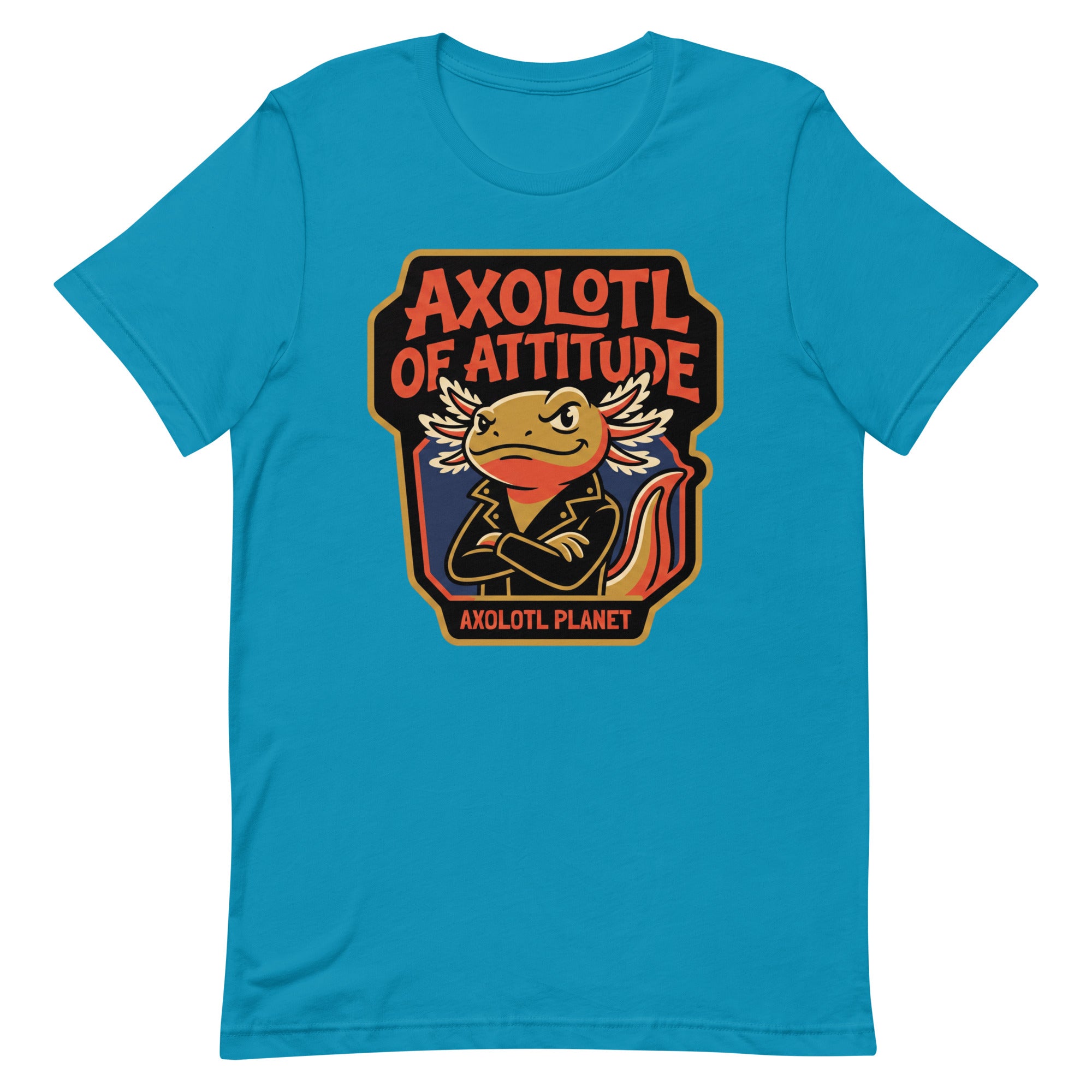 Axolotl of Attitude axolotl T-Shirt mockup