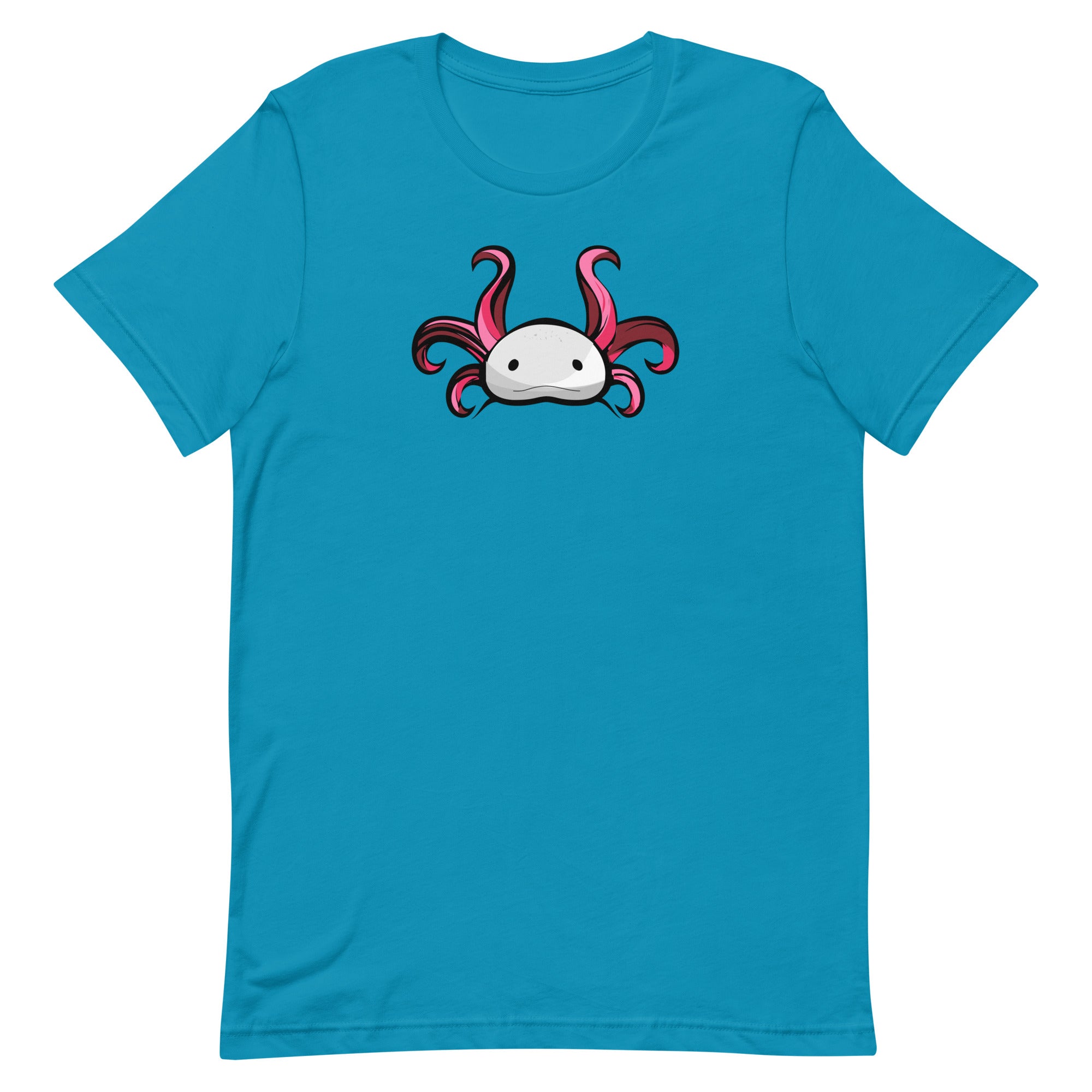 Axolotl Planet Logo Mark axolotl T-Shirt mockup