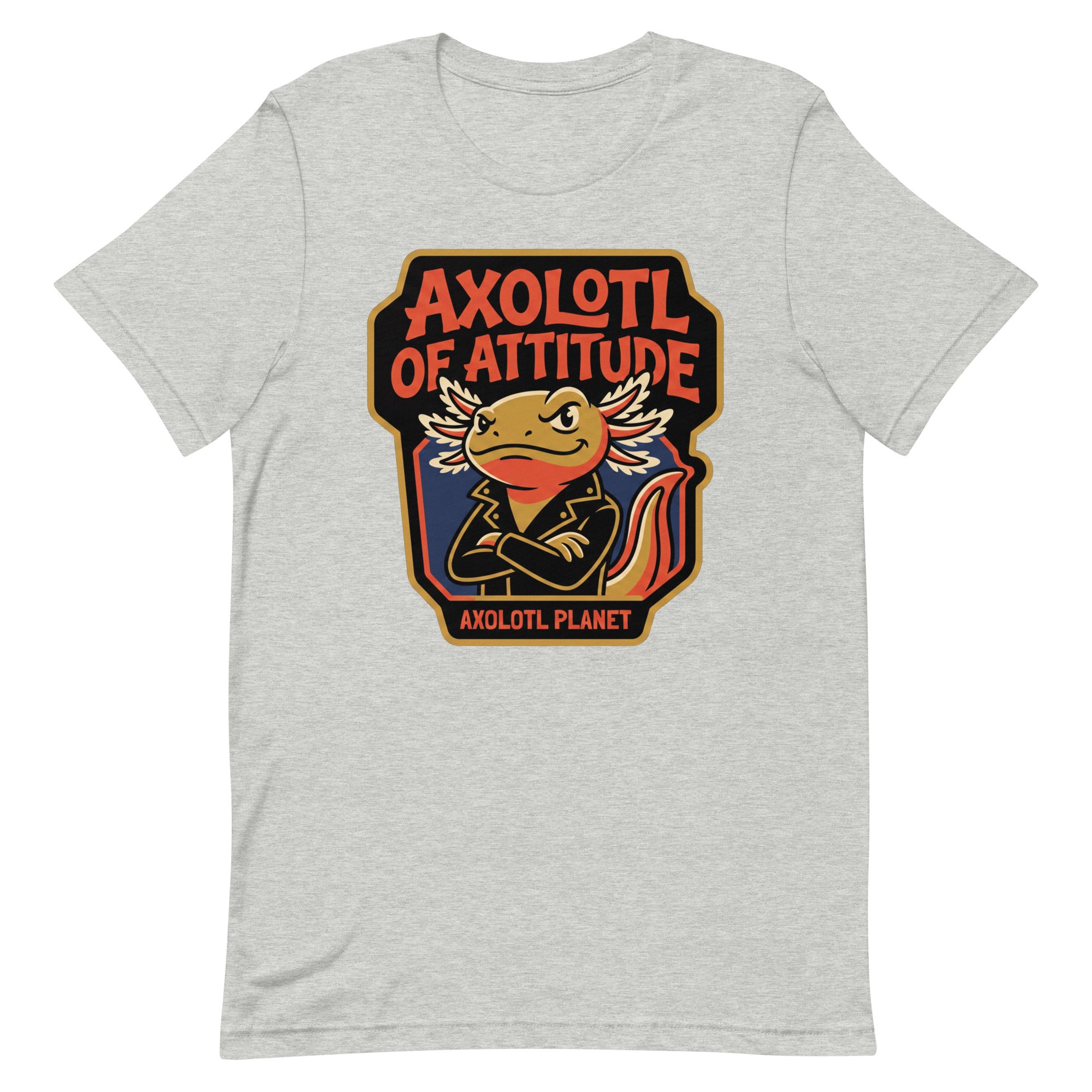 Axolotl of Attitude axolotl T-Shirt mockup