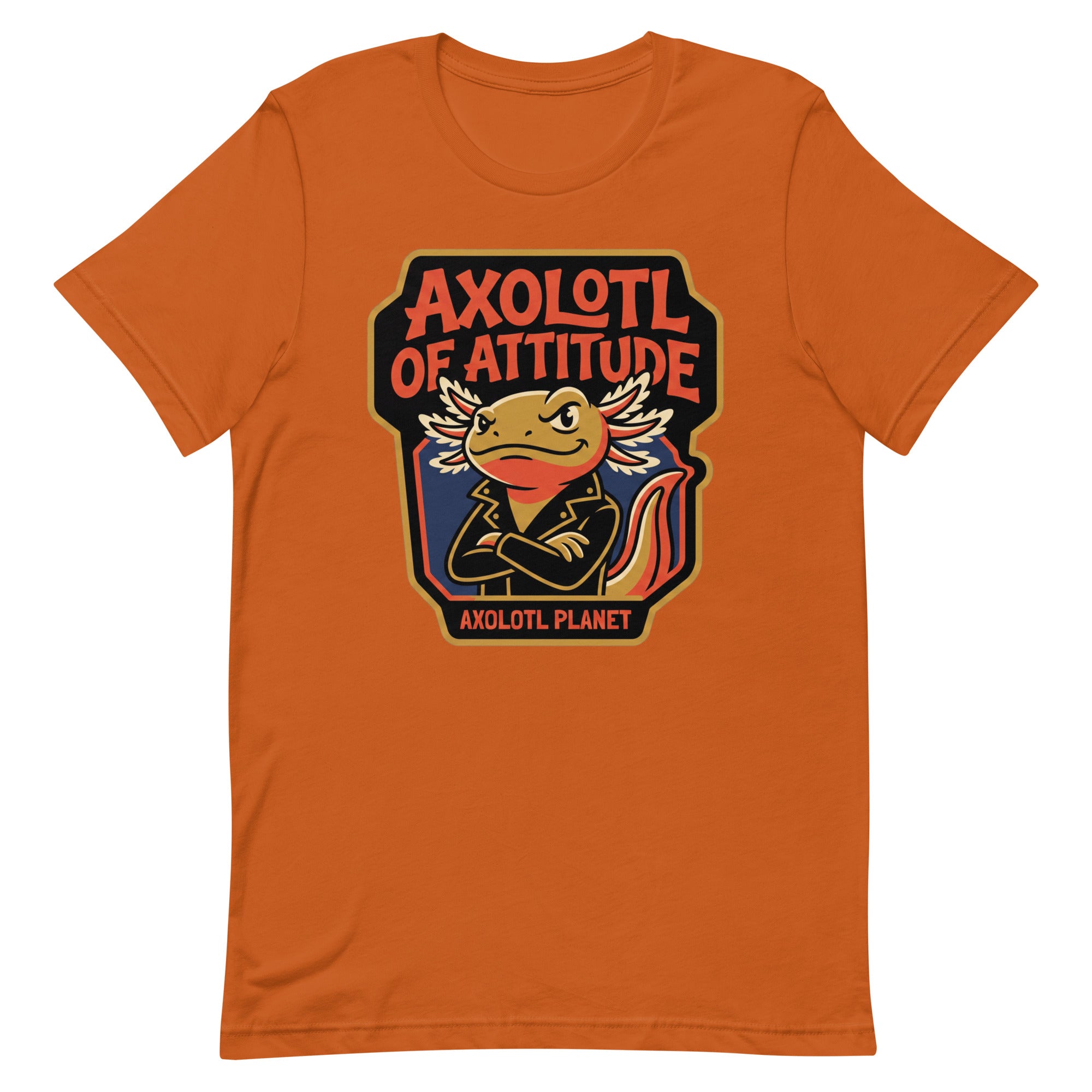 Axolotl of Attitude axolotl T-Shirt mockup