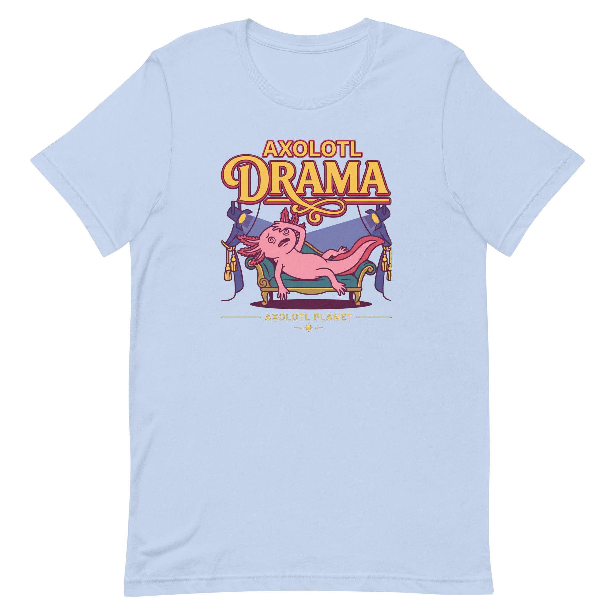 Axolotl Drama axolotl T-Shirt mockup