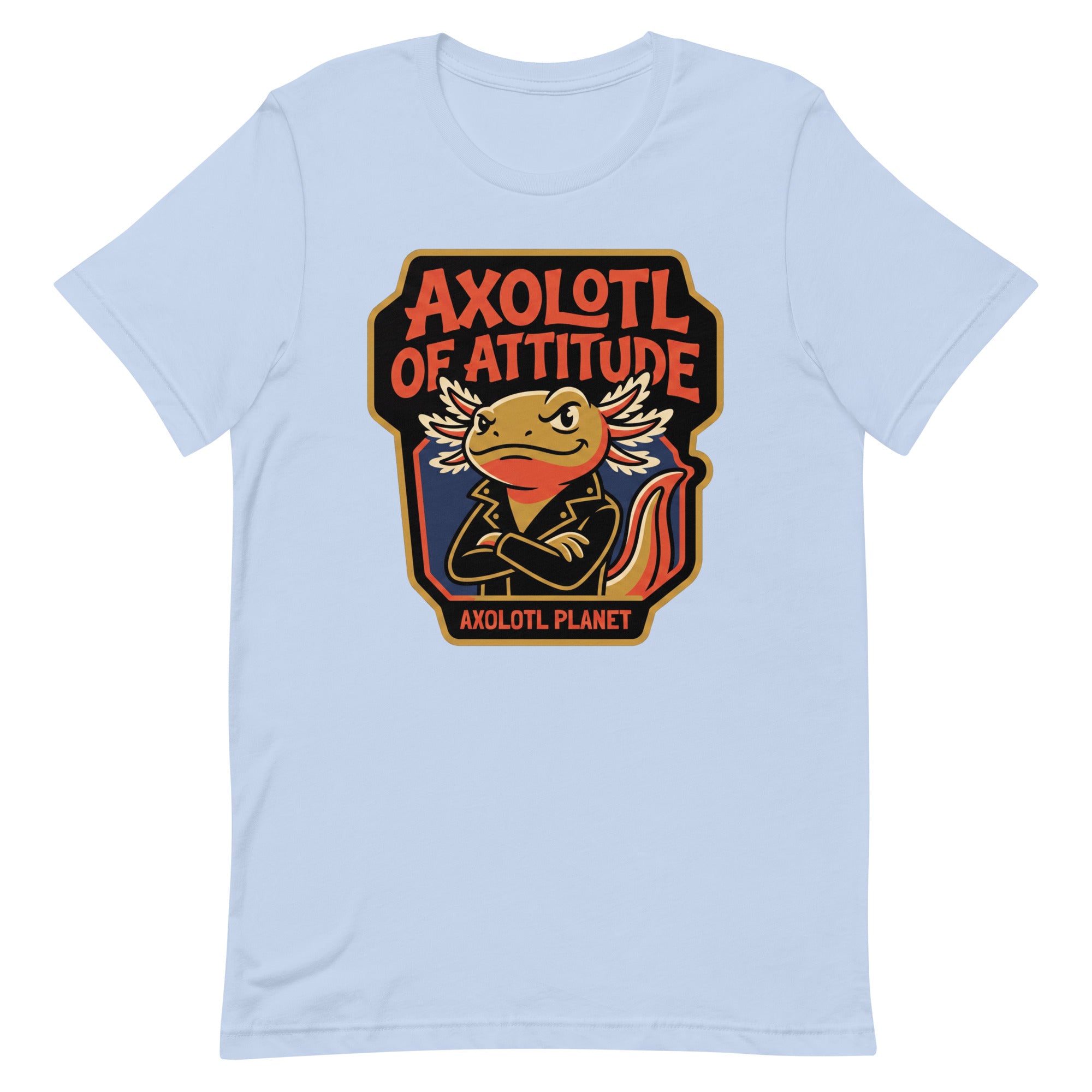 Axolotl of Attitude axolotl T-Shirt mockup