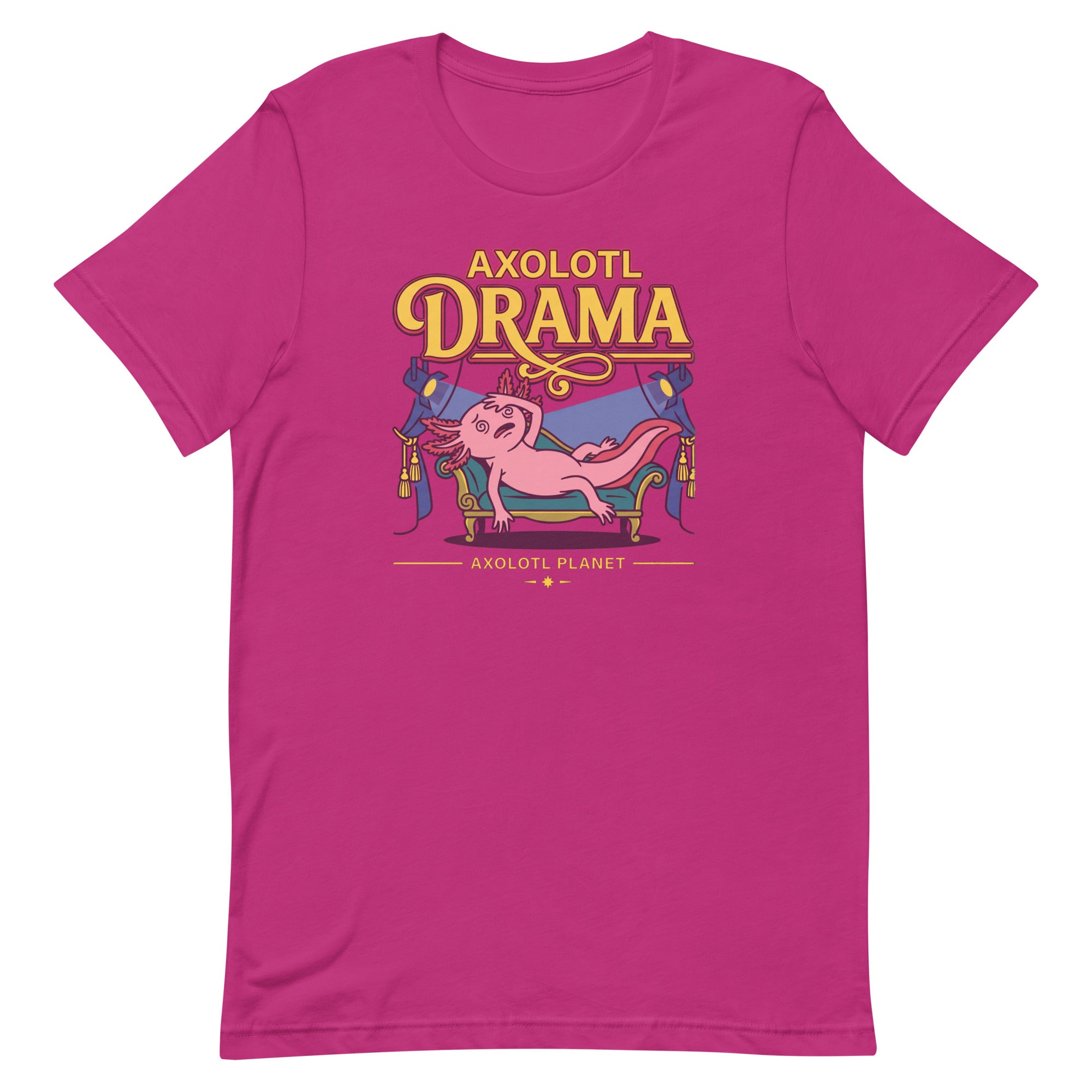Axolotl Drama axolotl T-Shirt mockup