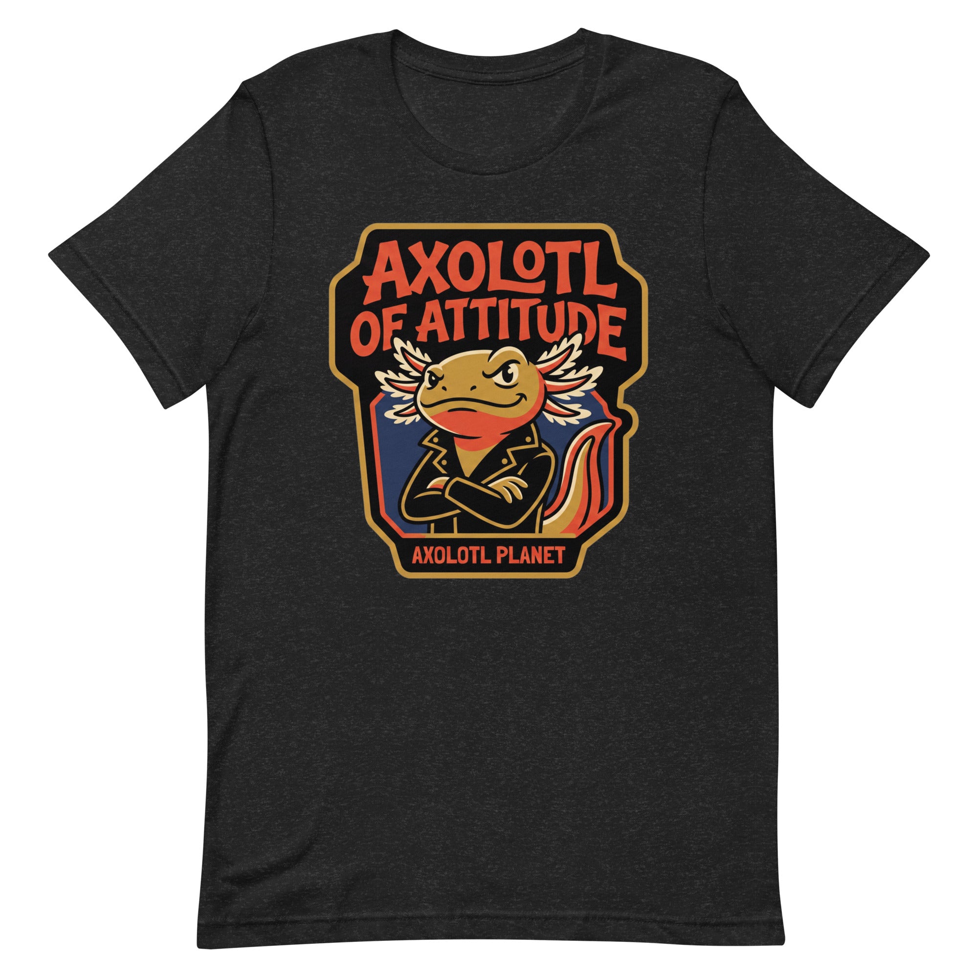Axolotl of Attitude axolotl T-Shirt mockup