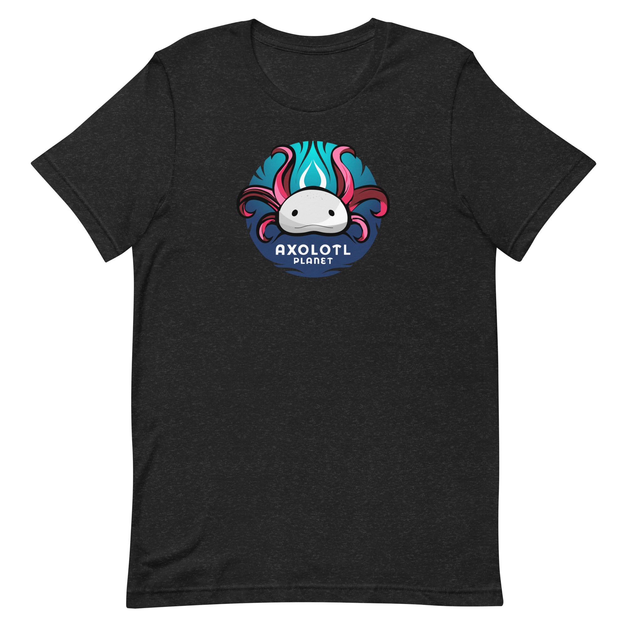 Axolotl Planet Logo axolotl T-Shirt mockup