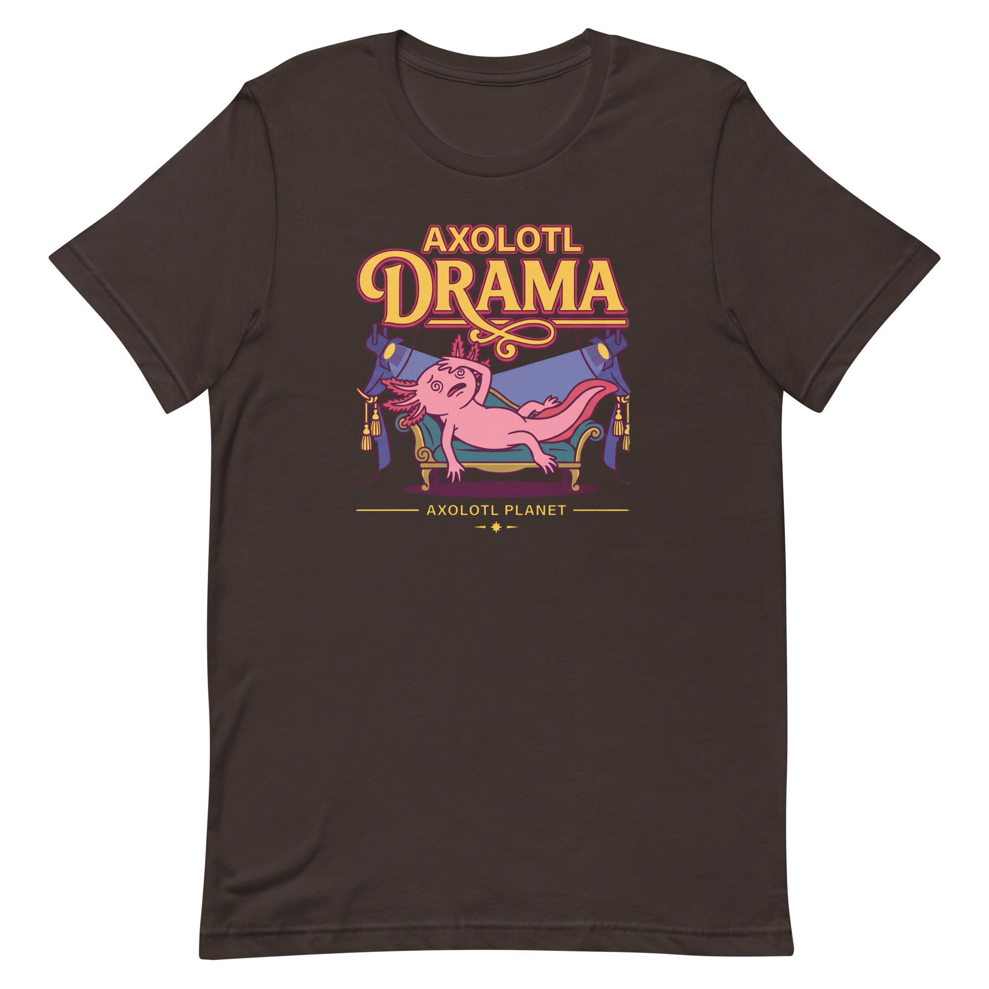 Axolotl Drama axolotl T-Shirt mockup