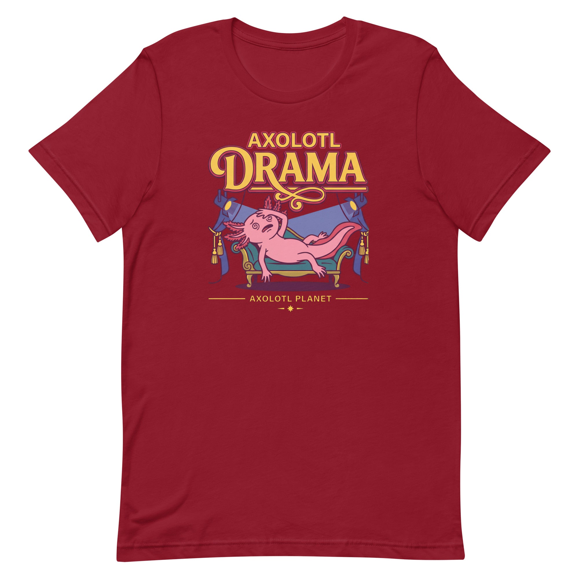 Axolotl Drama axolotl T-Shirt mockup
