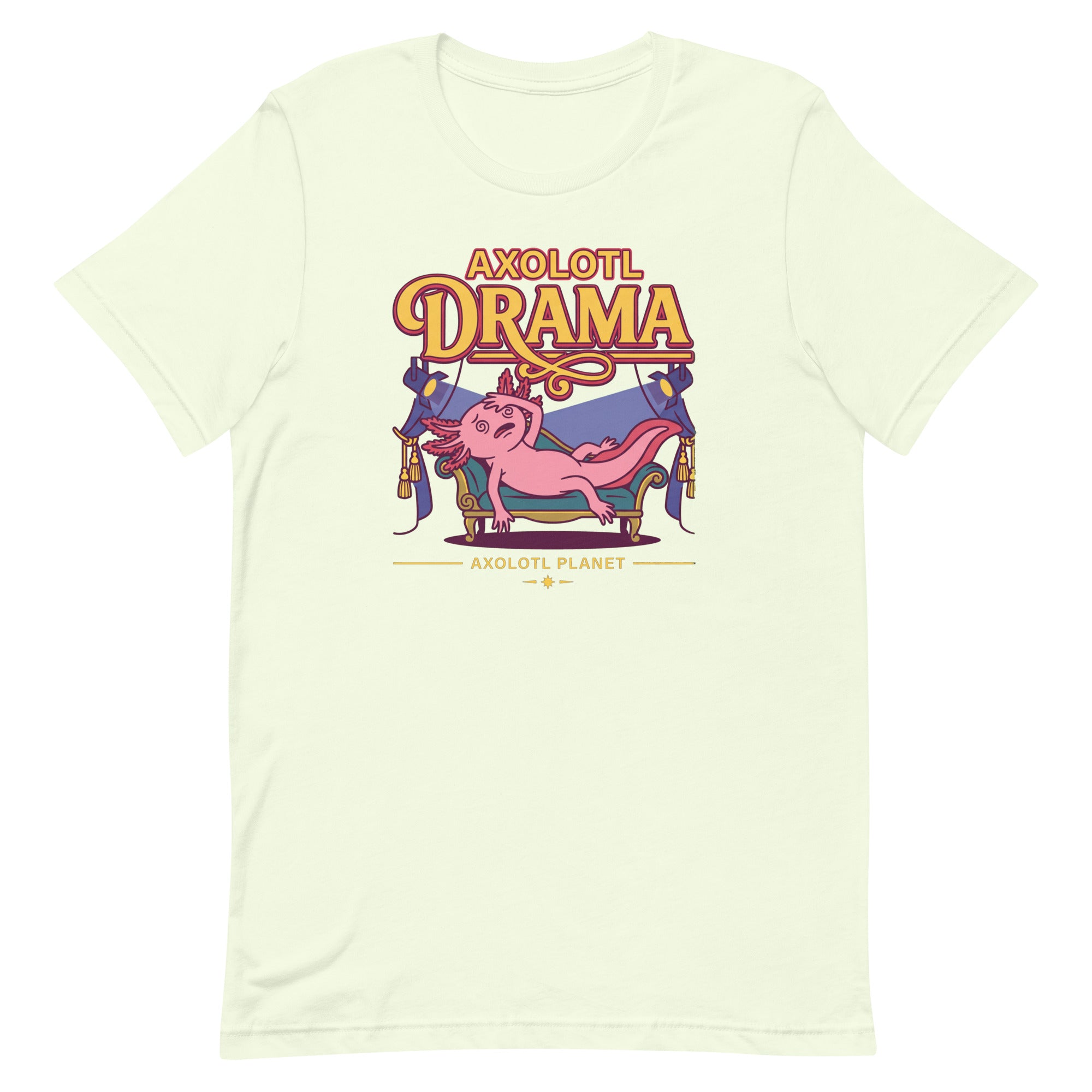 Axolotl Drama axolotl T-Shirt mockup