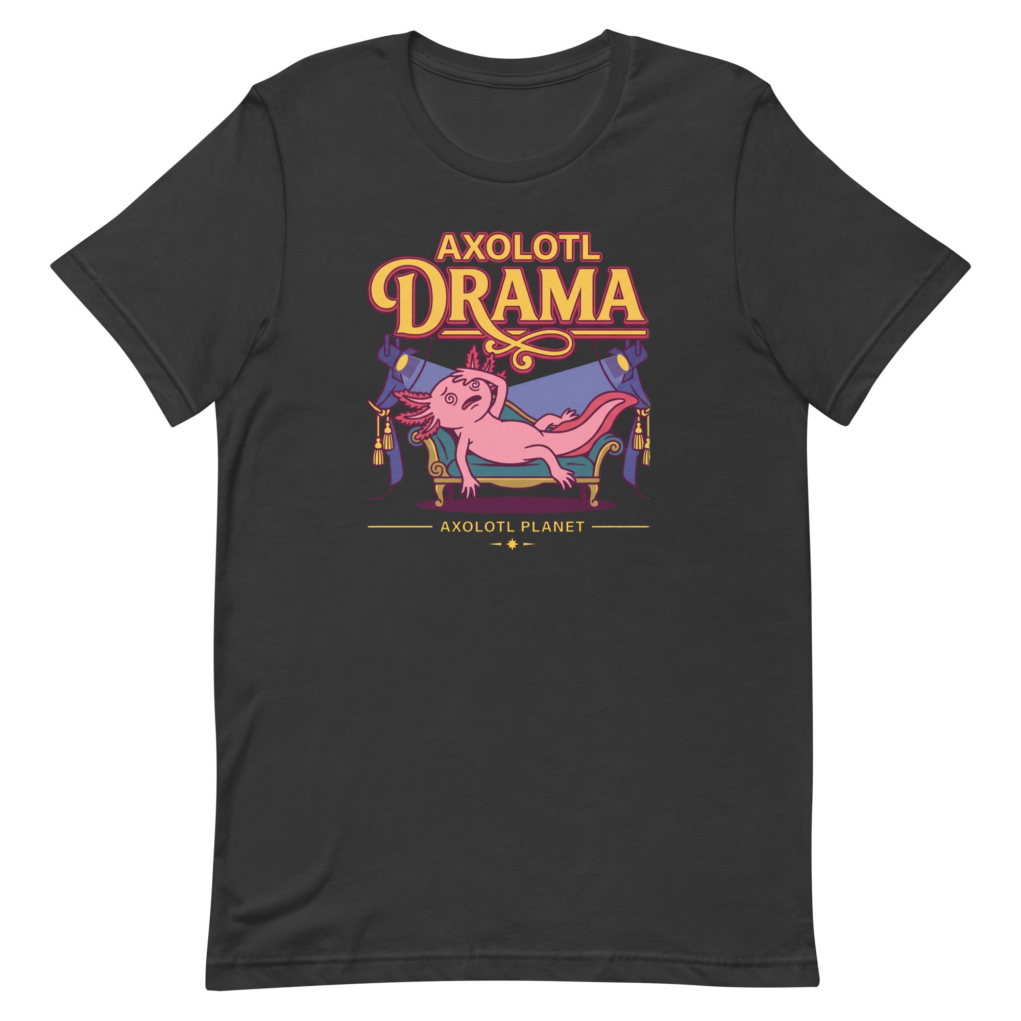 Axolotl Drama axolotl T-Shirt mockup