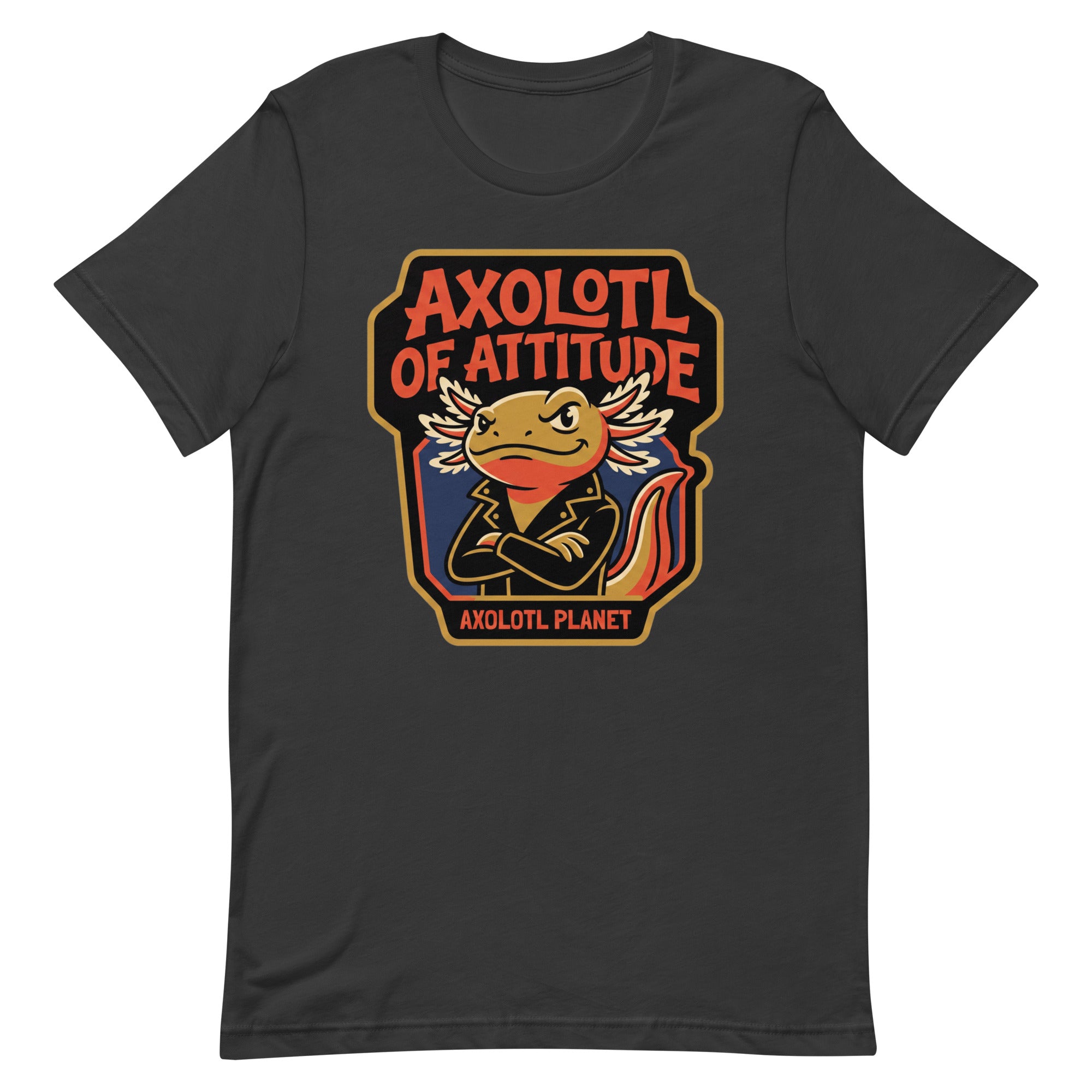 Axolotl of Attitude axolotl T-Shirt mockup