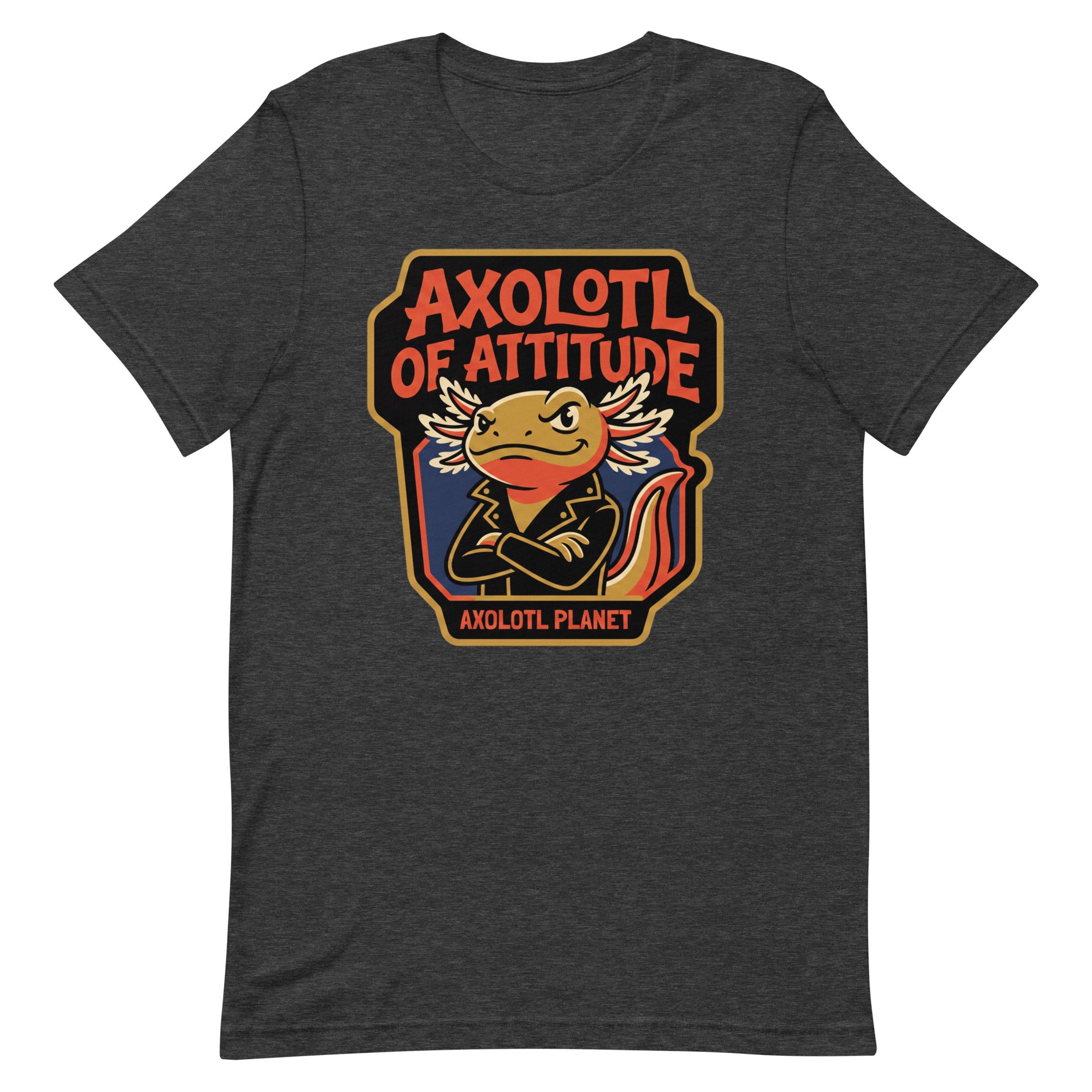 Axolotl of Attitude axolotl T-Shirt mockup