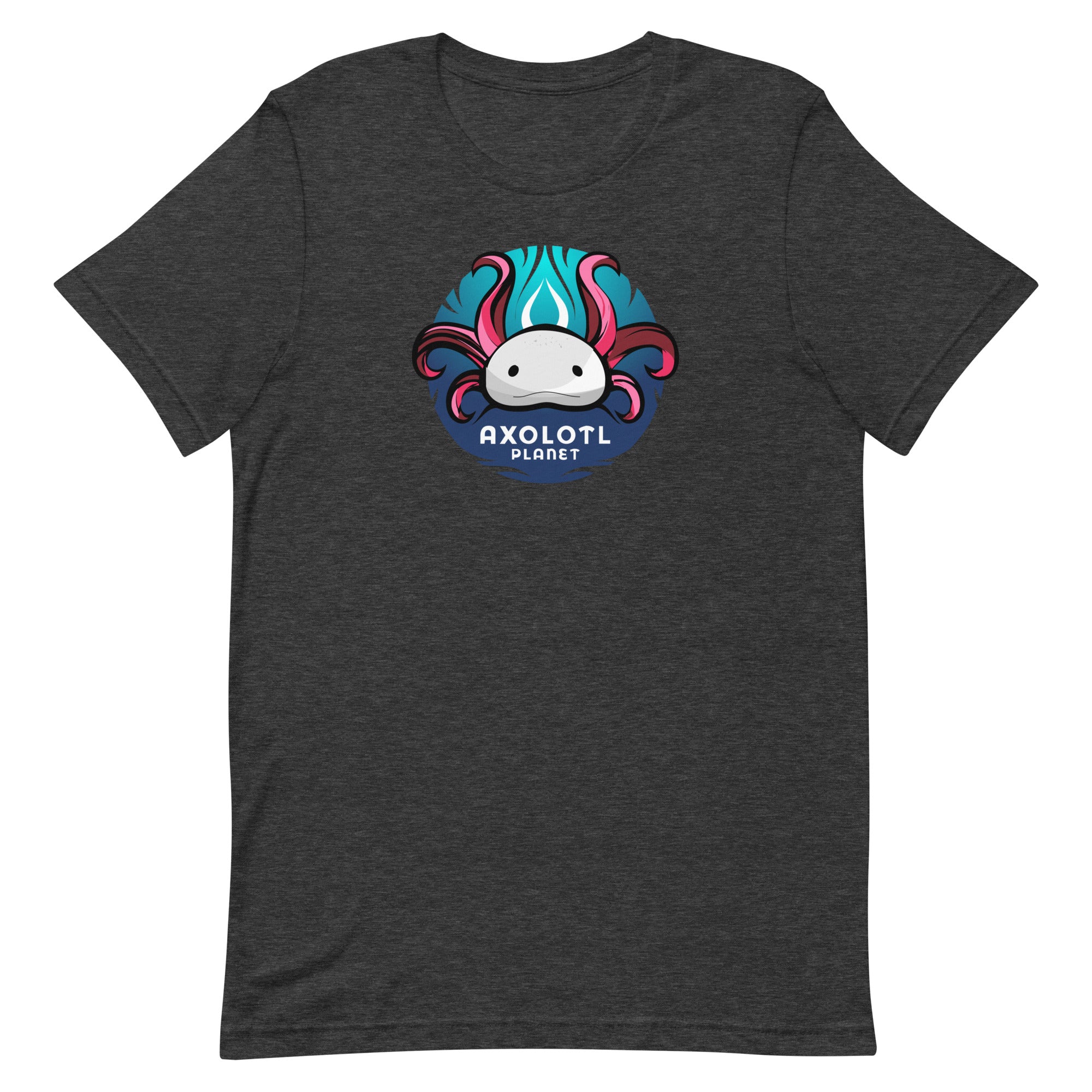 Axolotl Planet Logo axolotl T-Shirt mockup