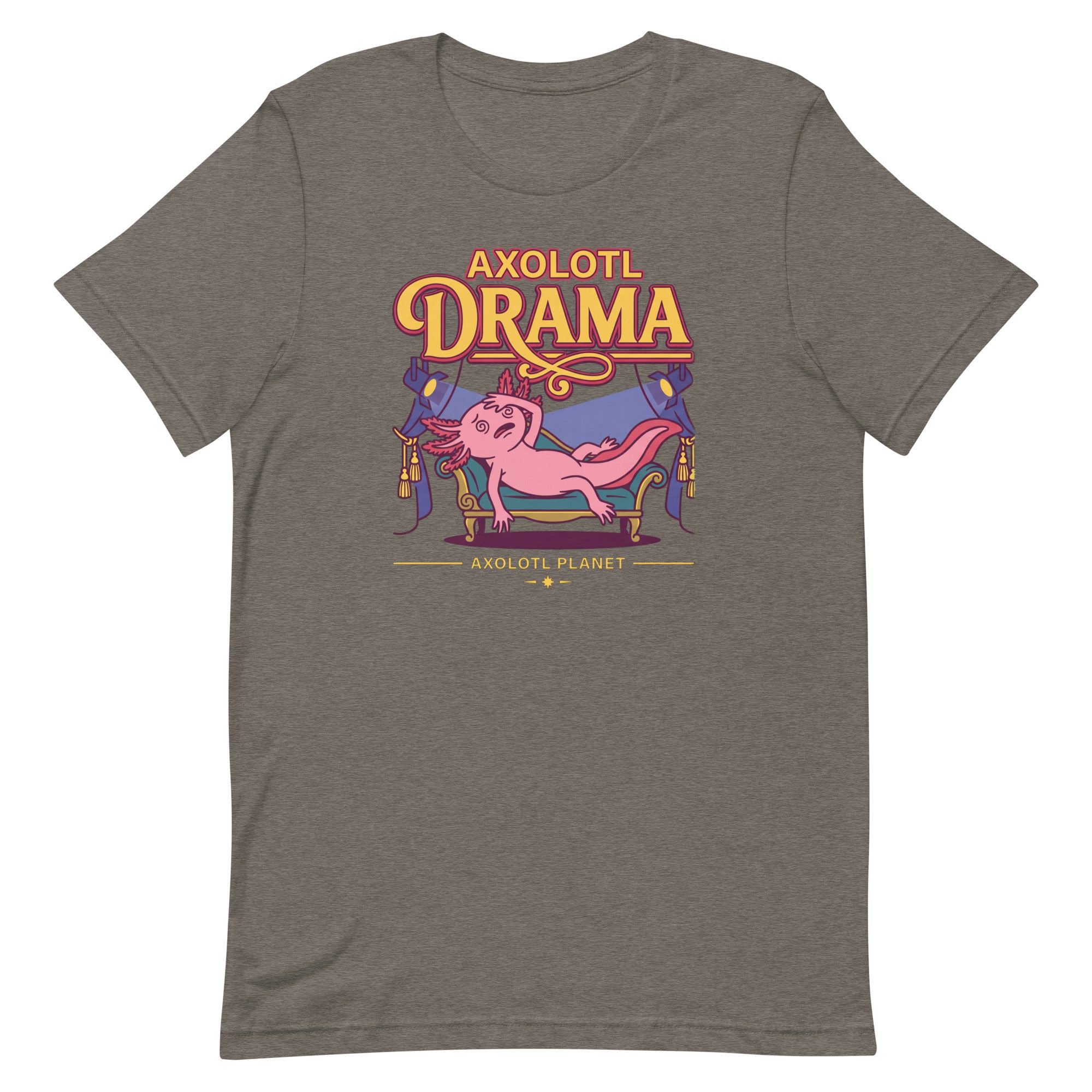 Axolotl Drama axolotl T-Shirt mockup