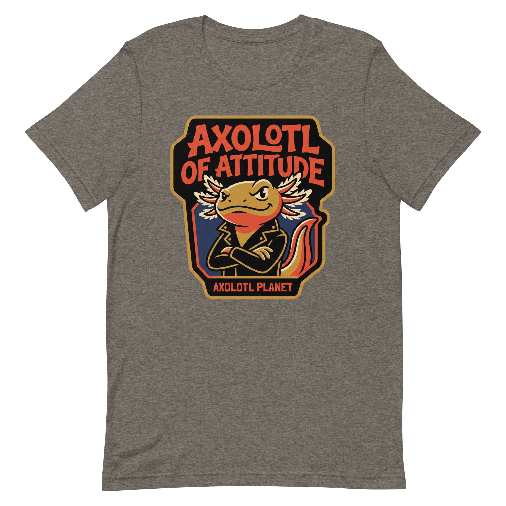 Axolotl of Attitude axolotl T-Shirt mockup