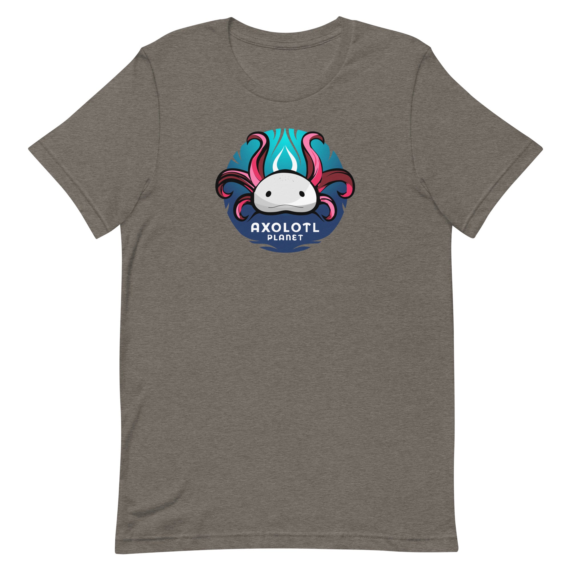 Axolotl Planet Logo axolotl T-Shirt mockup