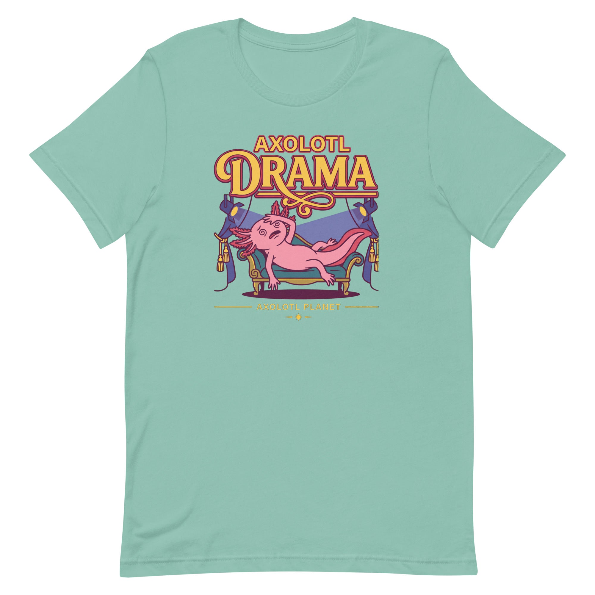 Axolotl Drama axolotl T-Shirt mockup