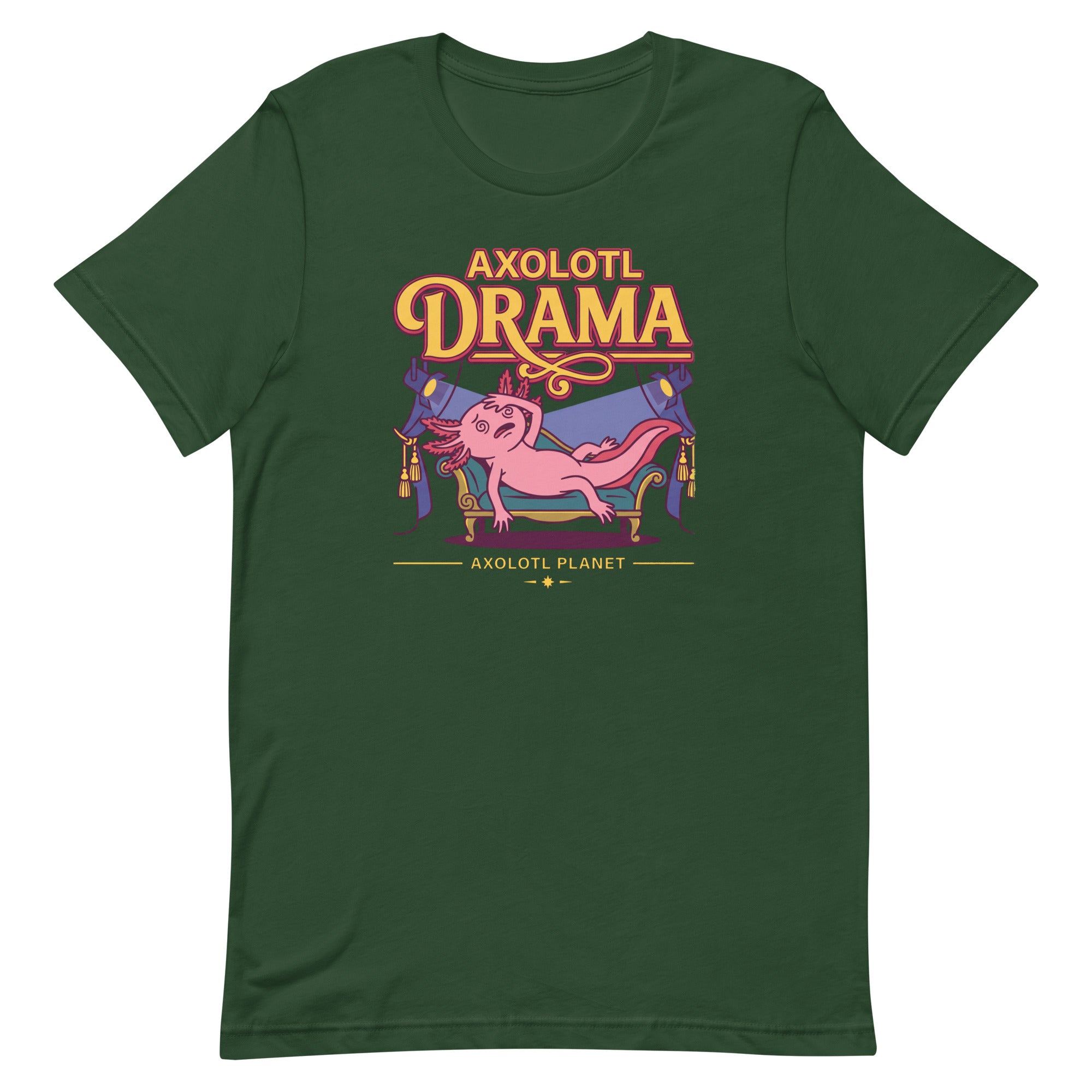 Axolotl Drama axolotl T-Shirt mockup