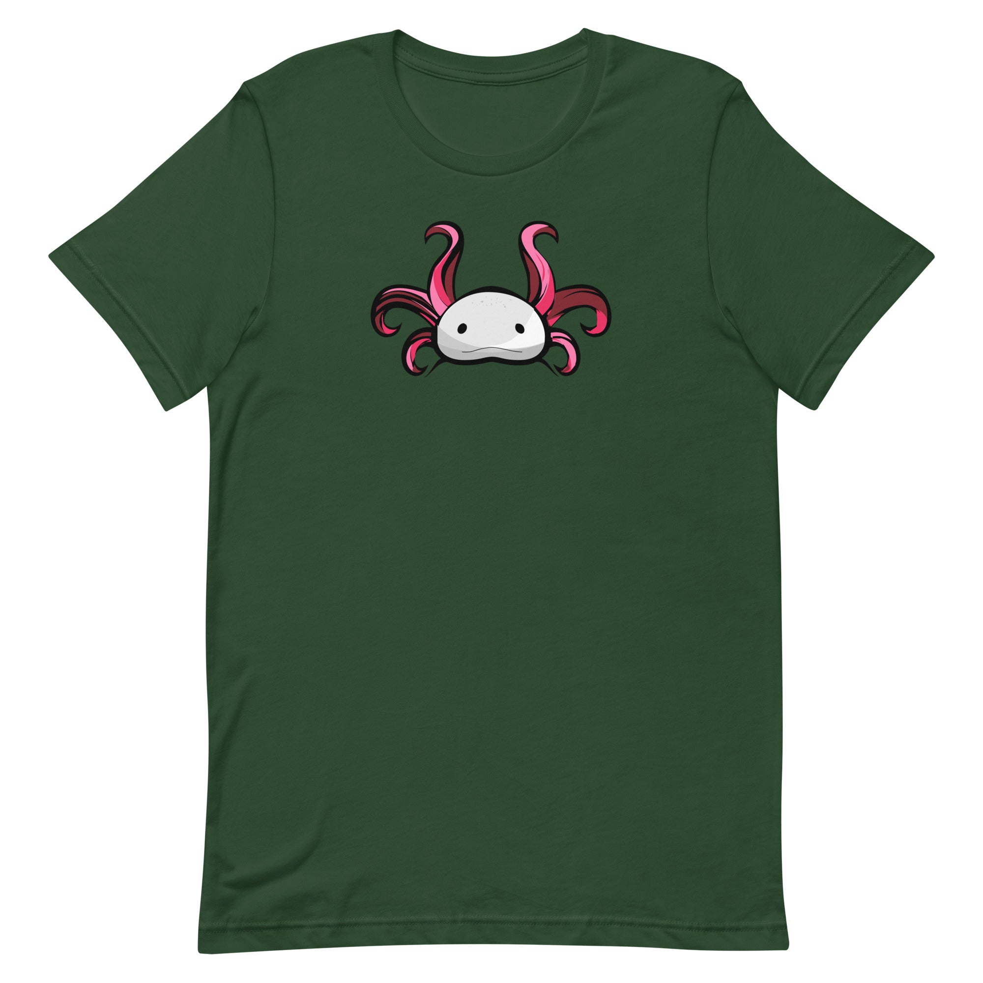 Axolotl Planet Logo Mark axolotl T-Shirt mockup