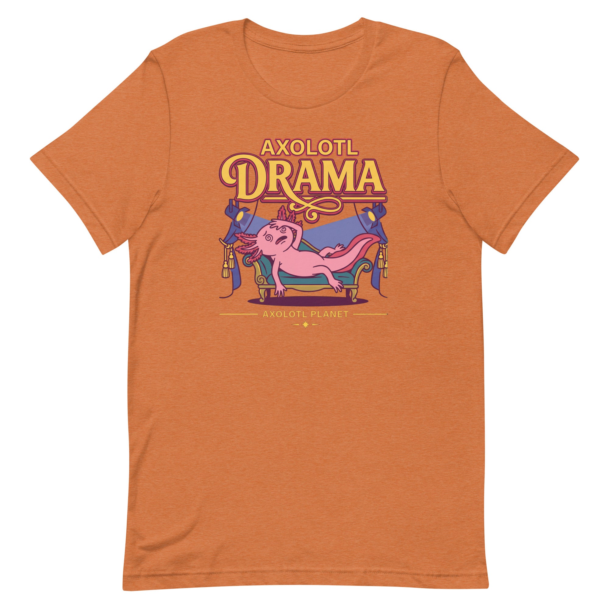 Axolotl Drama axolotl T-Shirt mockup
