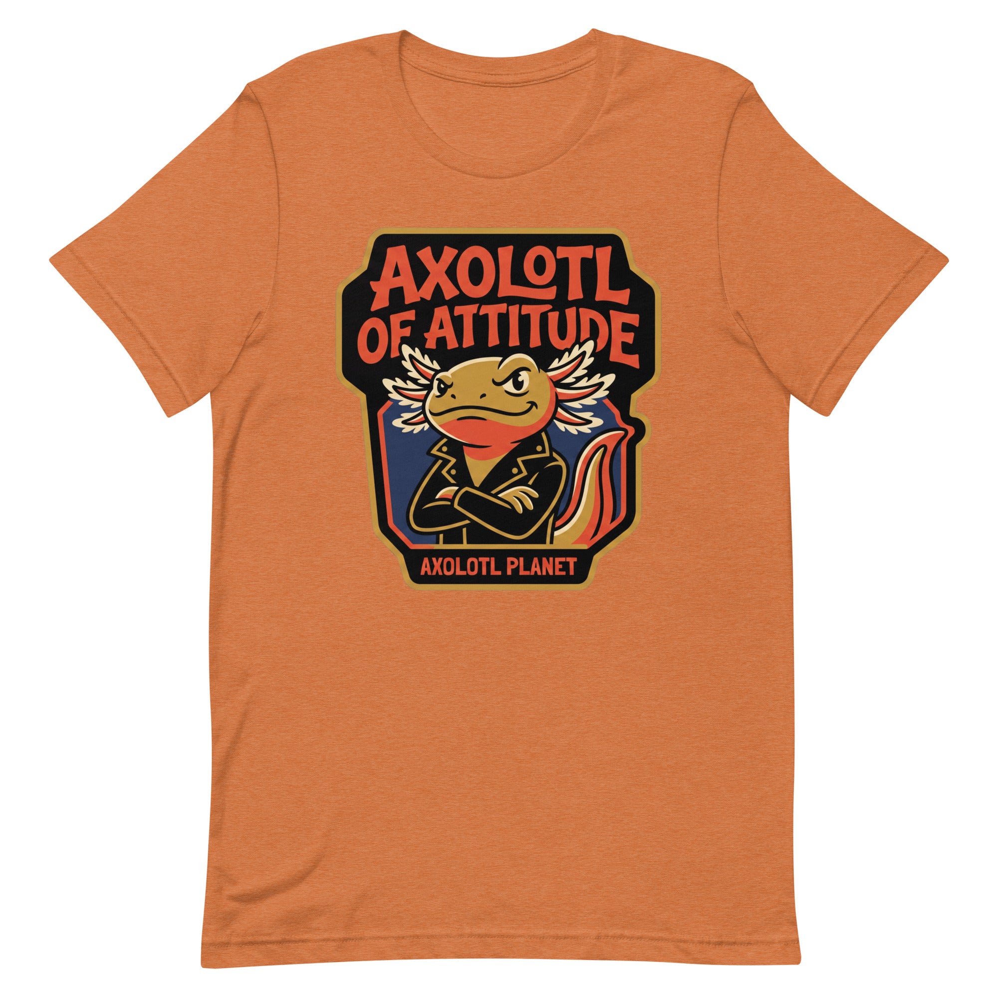Axolotl of Attitude axolotl T-Shirt mockup