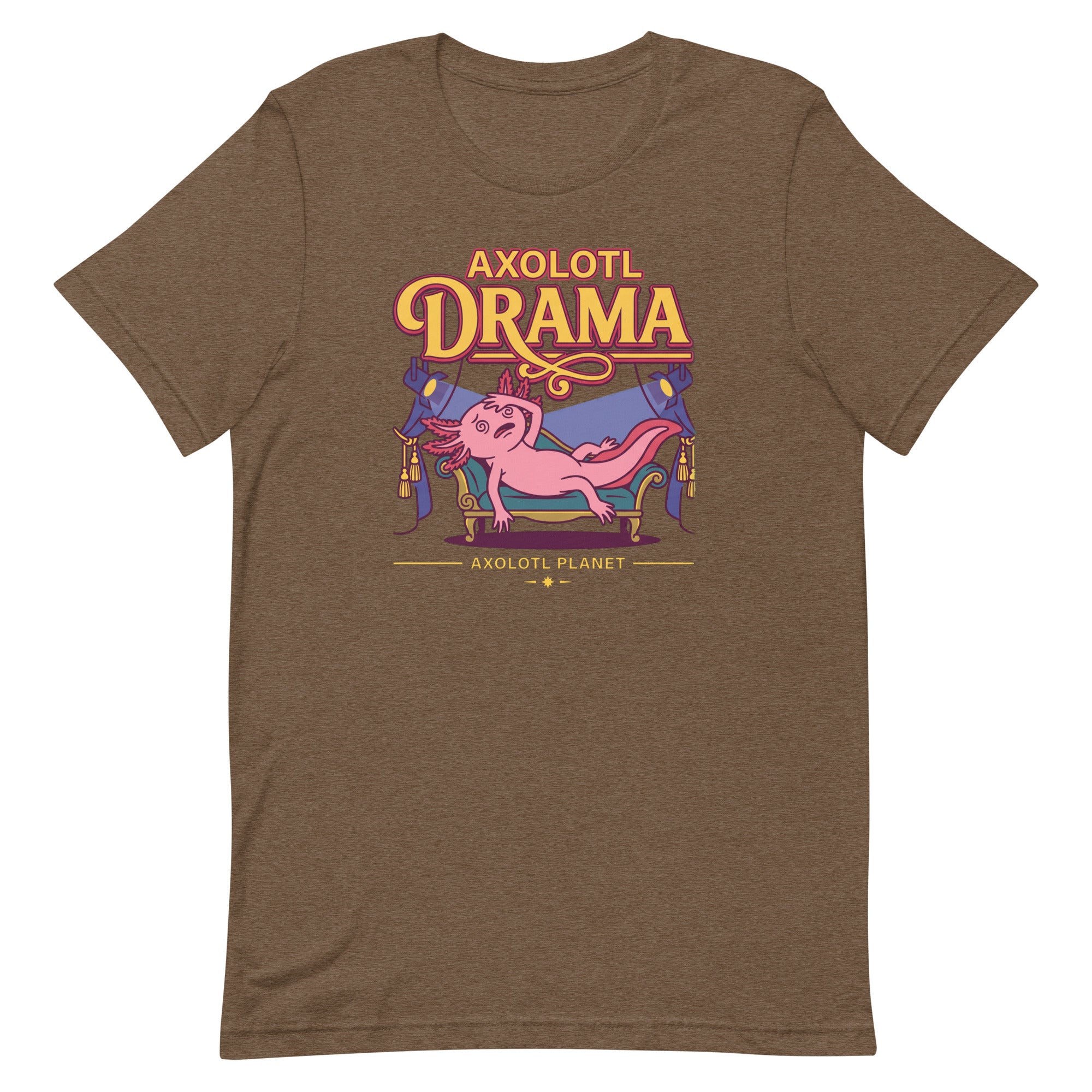 Axolotl Drama axolotl T-Shirt mockup