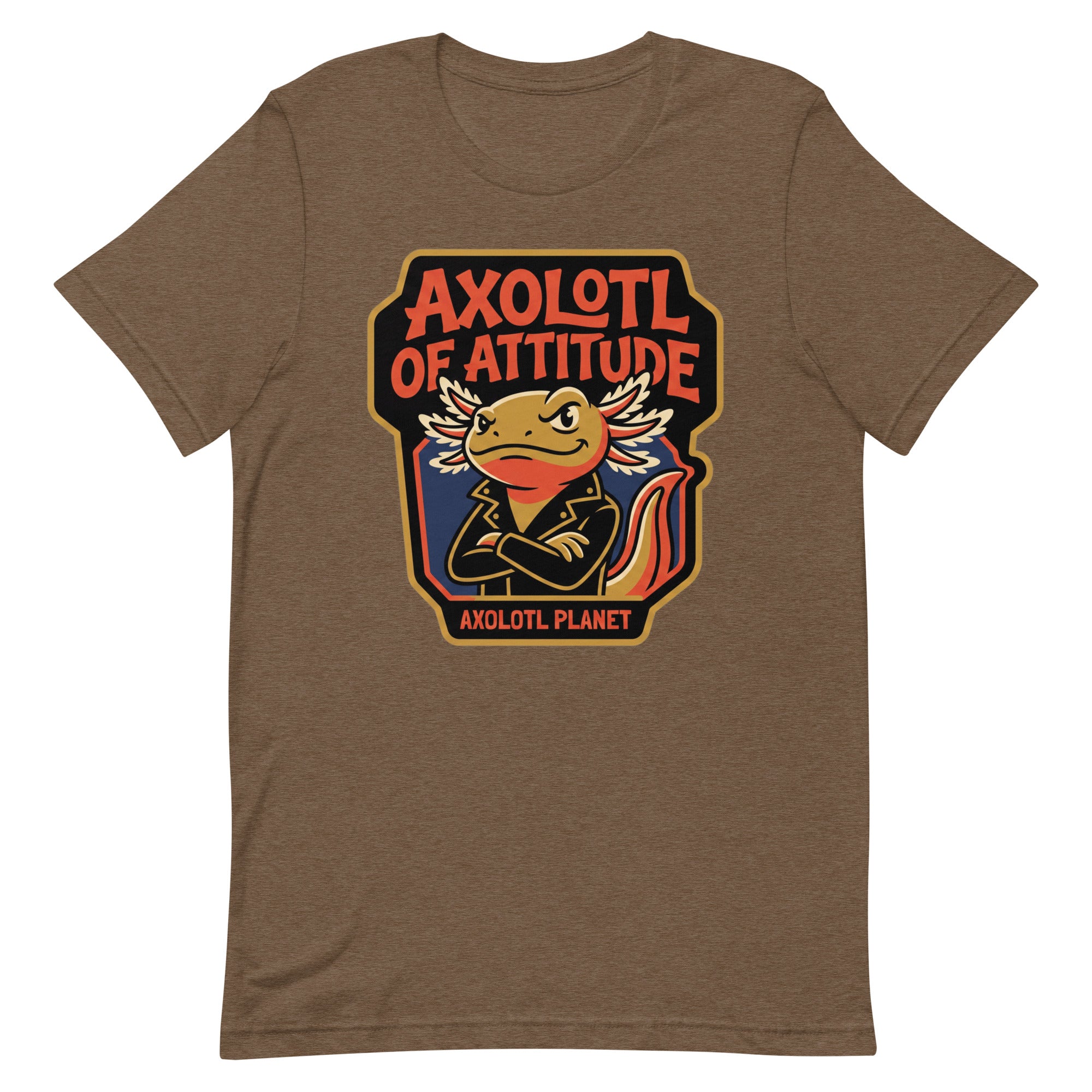 Axolotl of Attitude axolotl T-Shirt mockup
