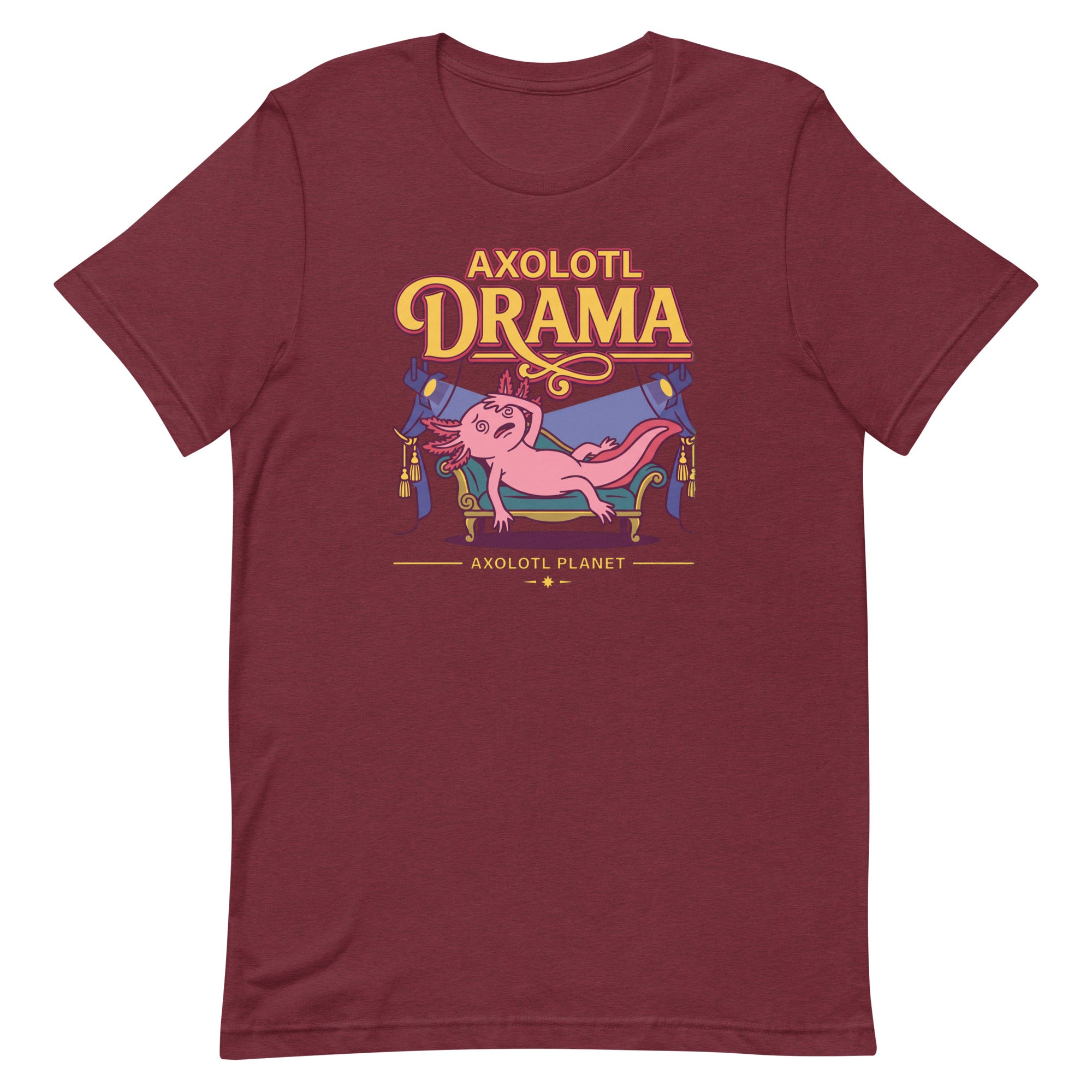 Axolotl Drama axolotl T-Shirt mockup