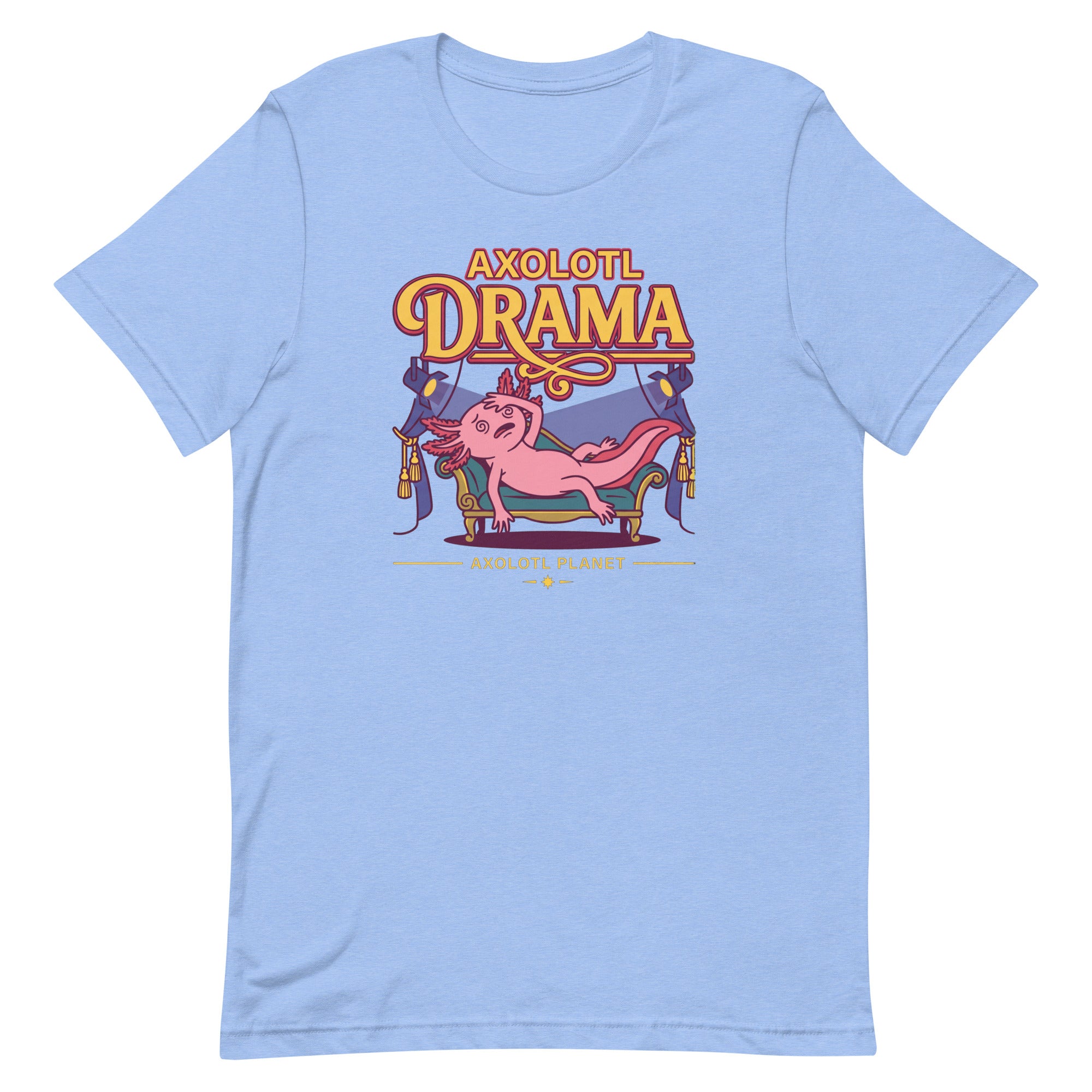 Axolotl Drama axolotl T-Shirt mockup