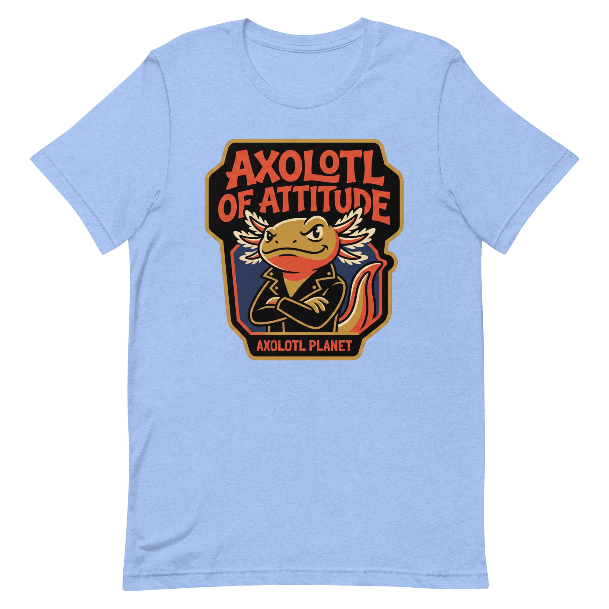 Axolotl of Attitude axolotl T-Shirt mockup