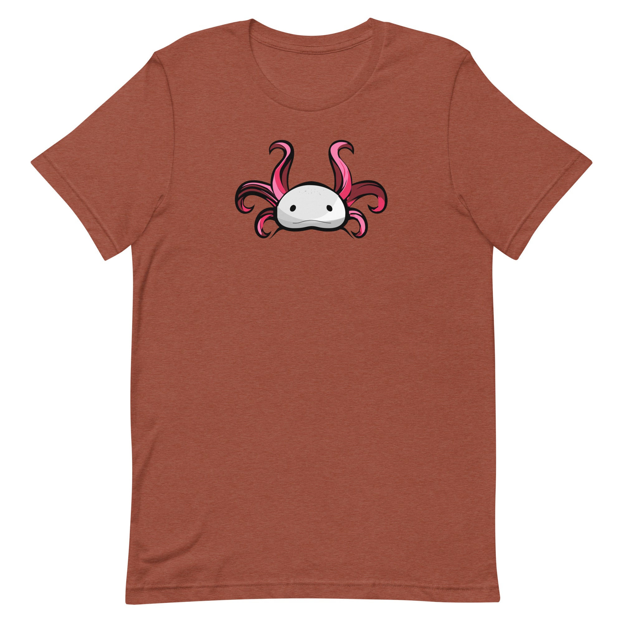 Axolotl Planet Logo Mark axolotl T-Shirt mockup