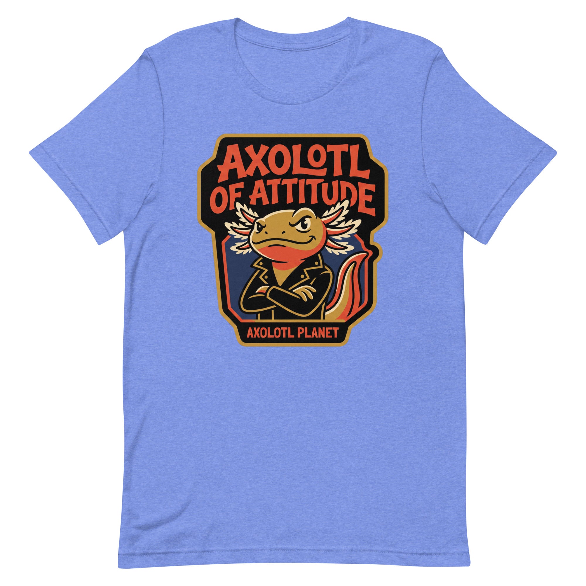 Axolotl of Attitude axolotl T-Shirt mockup