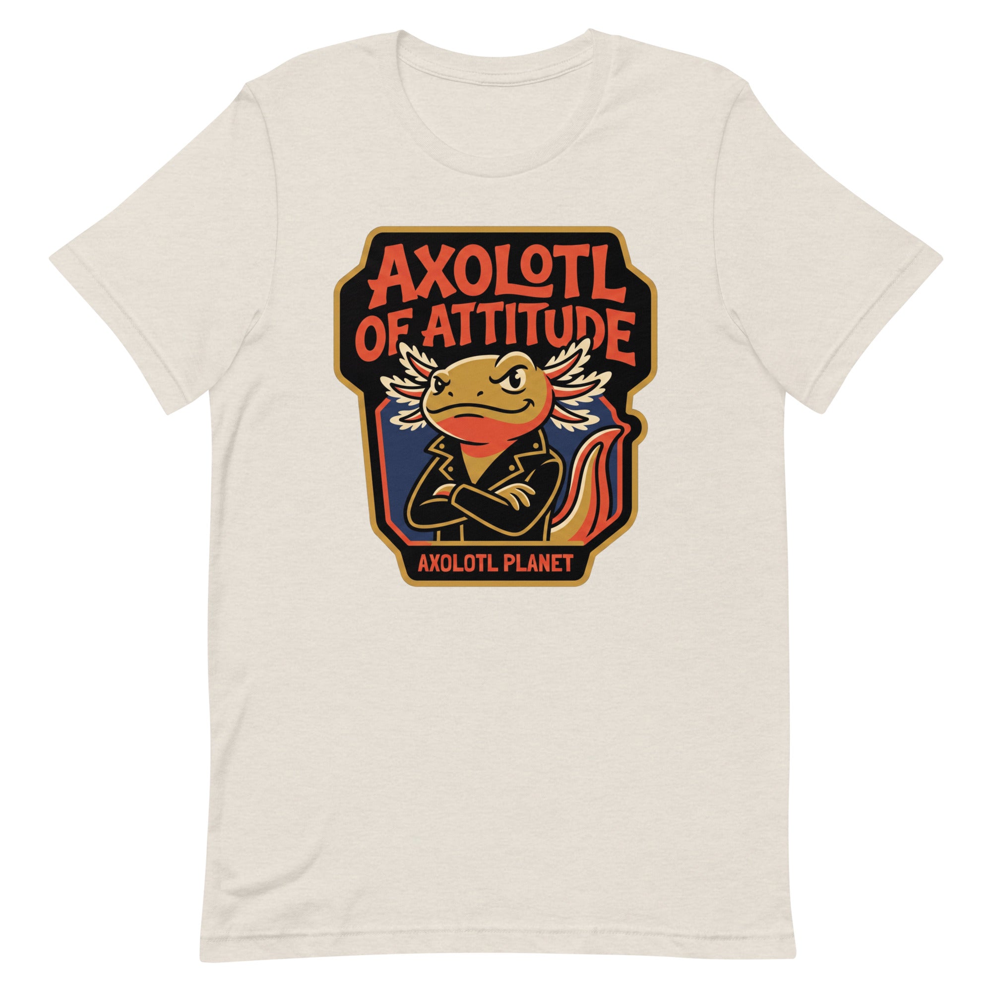 Axolotl of Attitude axolotl T-Shirt mockup