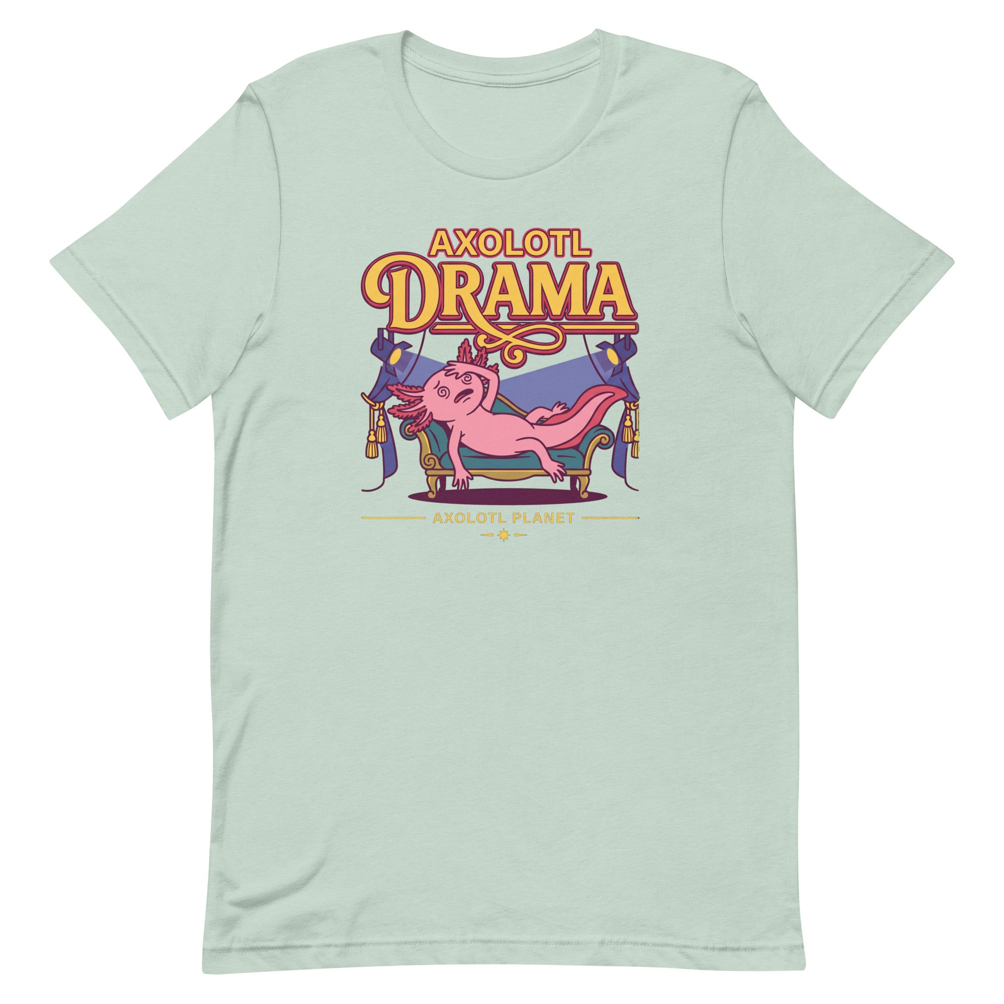 Axolotl Drama axolotl T-Shirt mockup