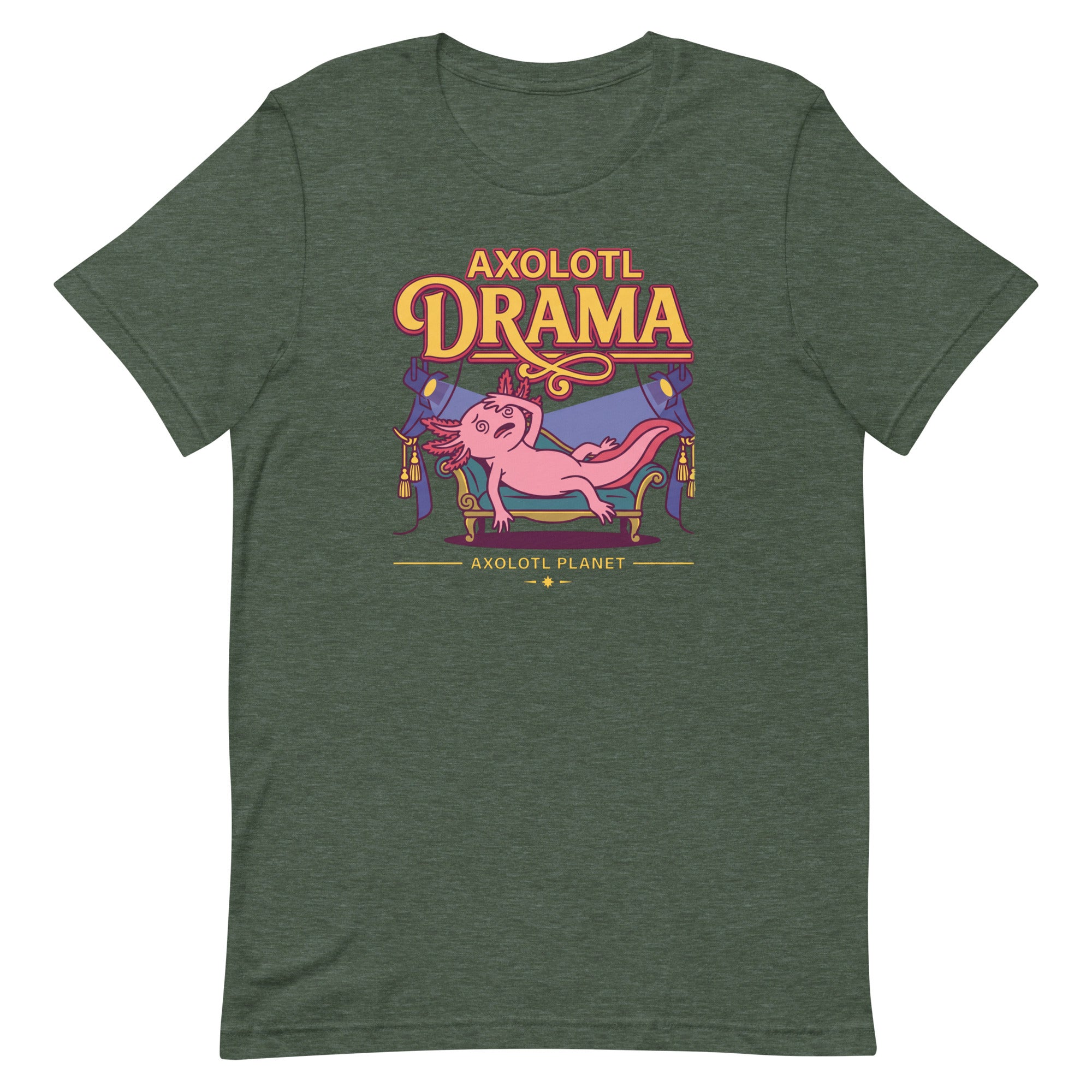Axolotl Drama axolotl T-Shirt mockup