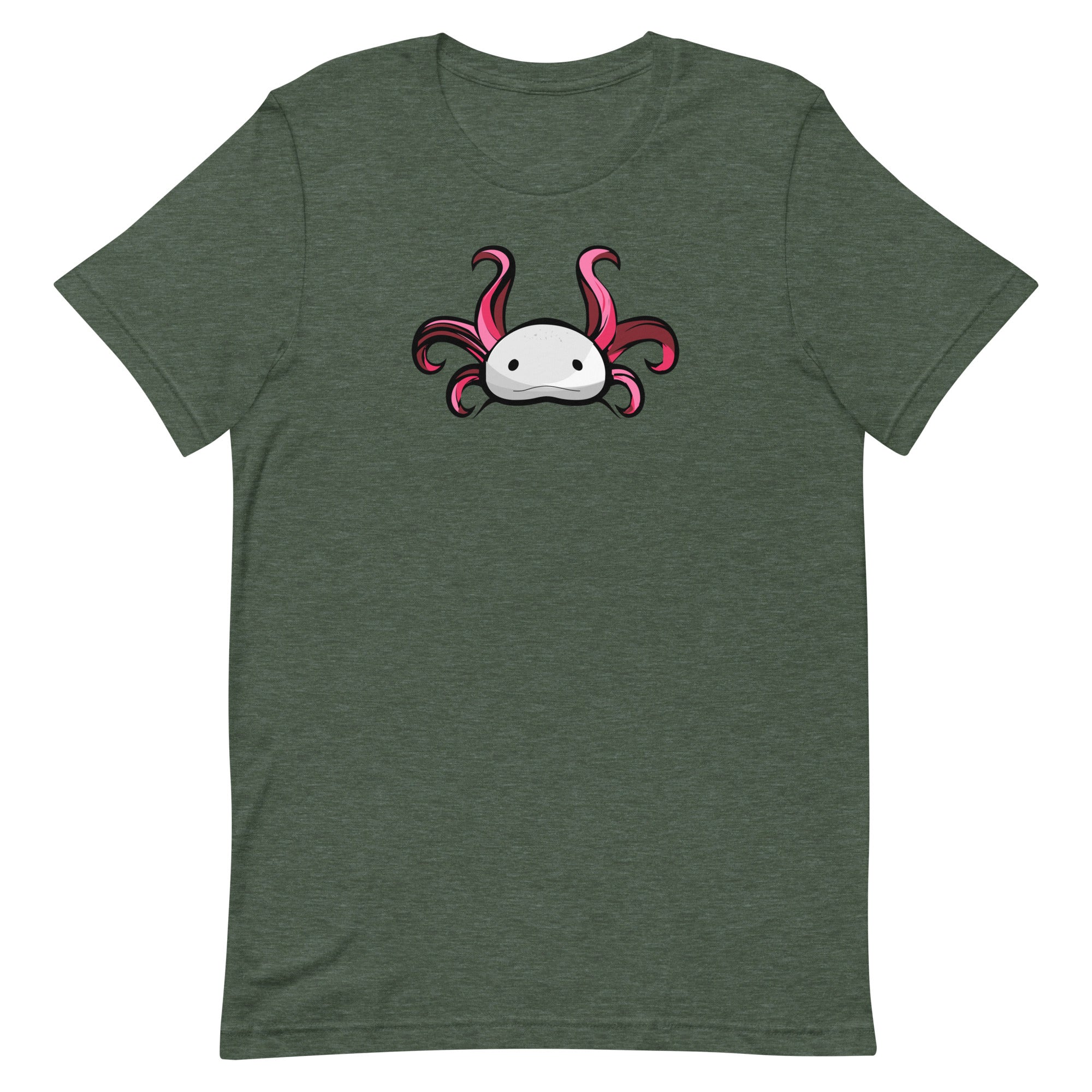 Axolotl Planet Logo Mark axolotl T-Shirt mockup
