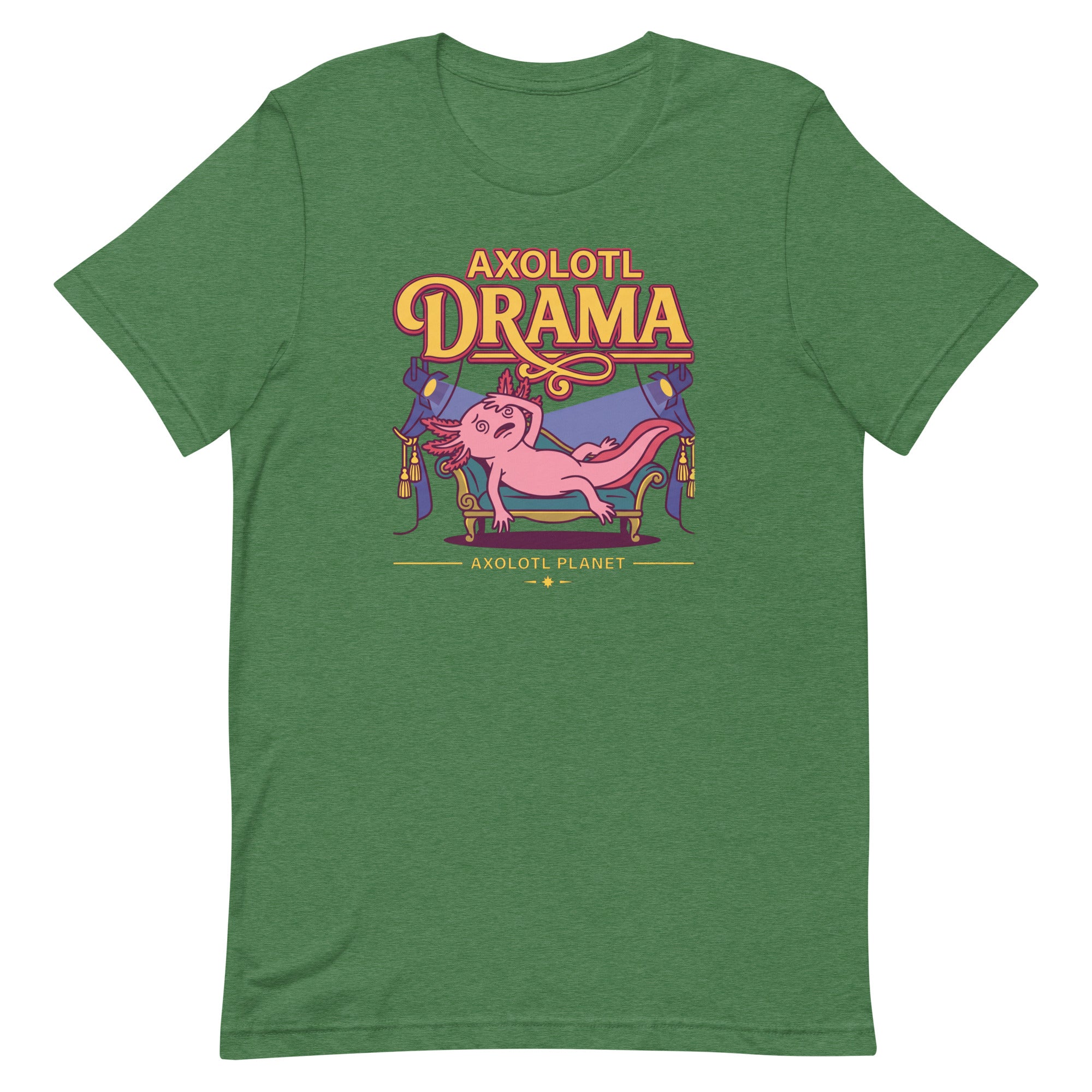 Axolotl Drama axolotl T-Shirt mockup
