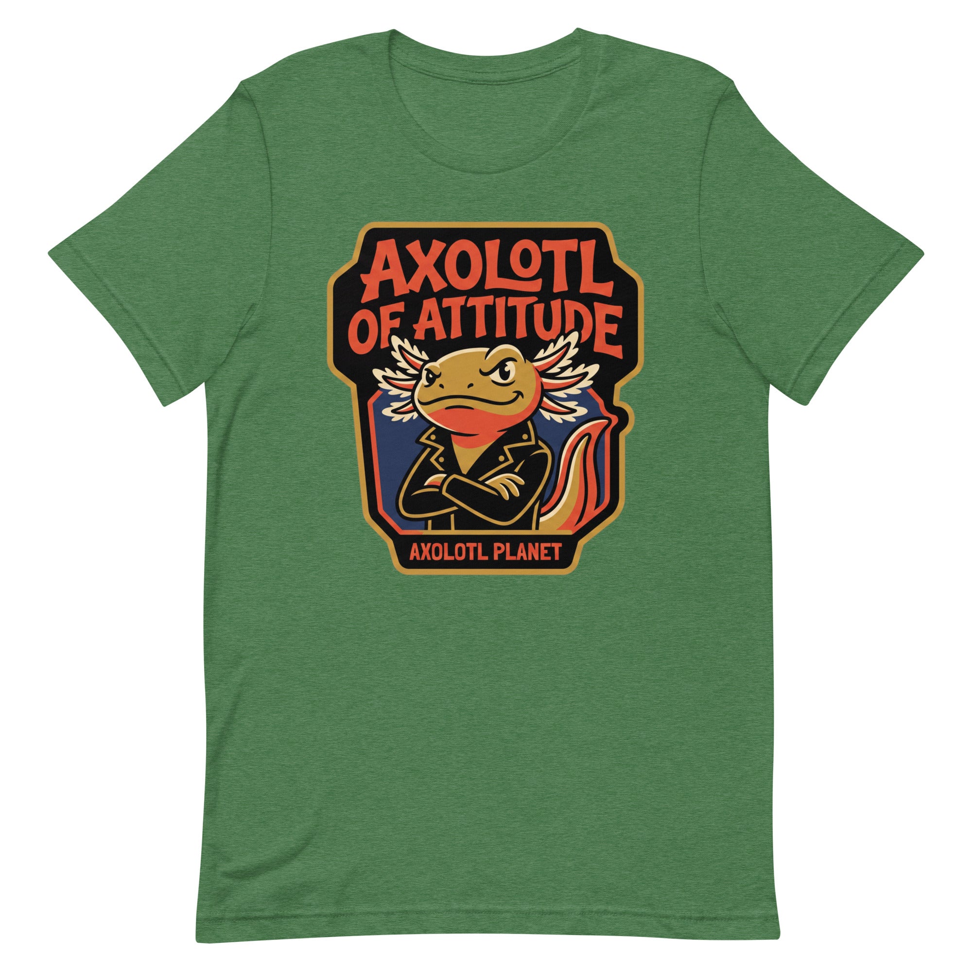 Axolotl of Attitude axolotl T-Shirt mockup