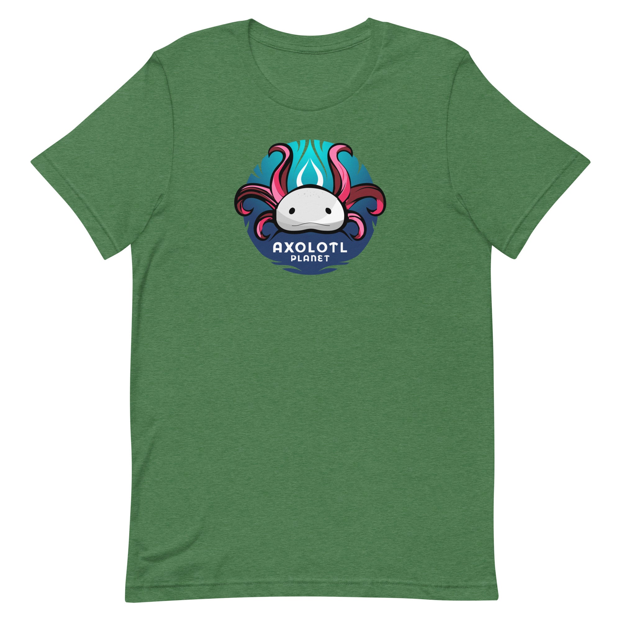 Axolotl Planet Logo axolotl T-Shirt mockup
