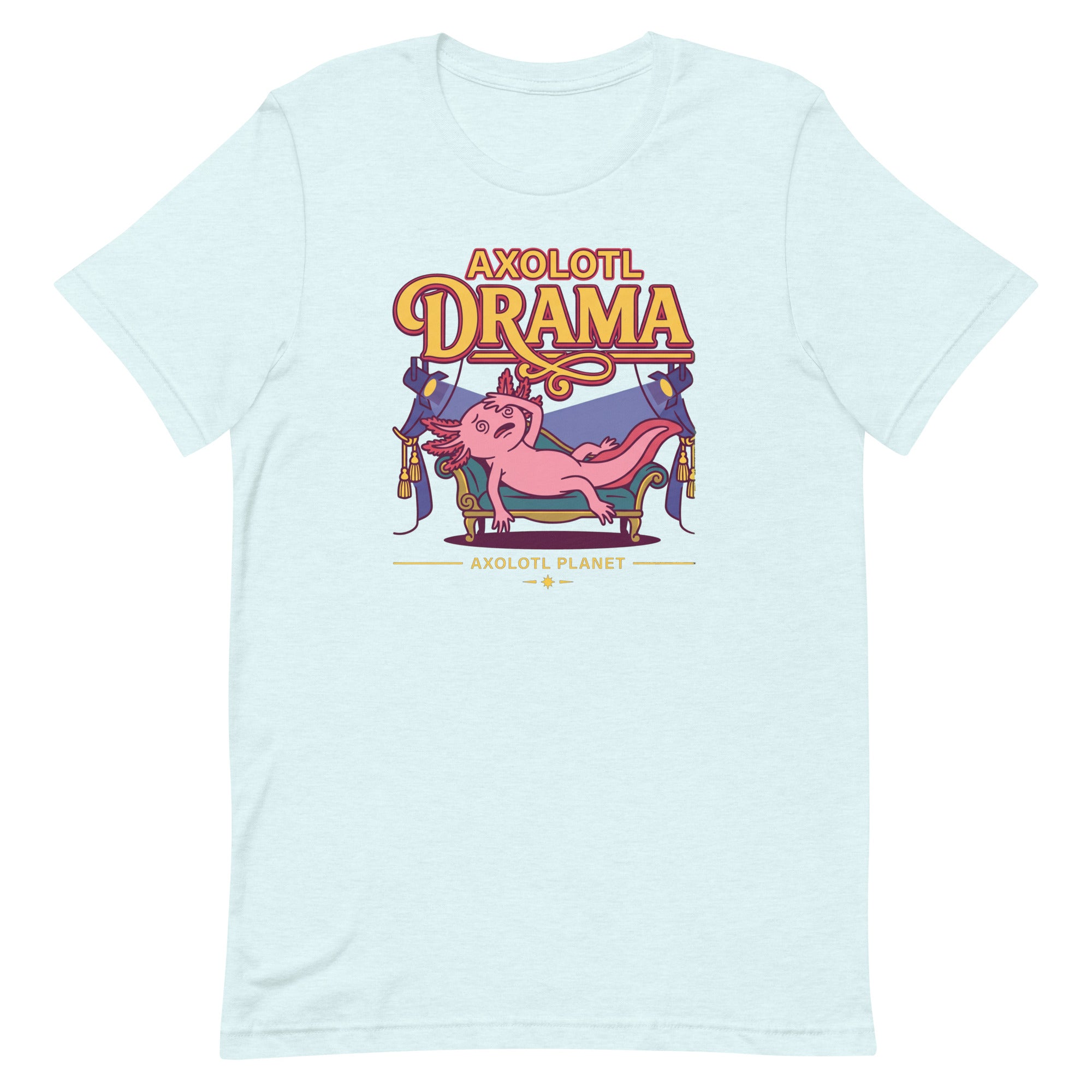 Axolotl Drama axolotl T-Shirt mockup