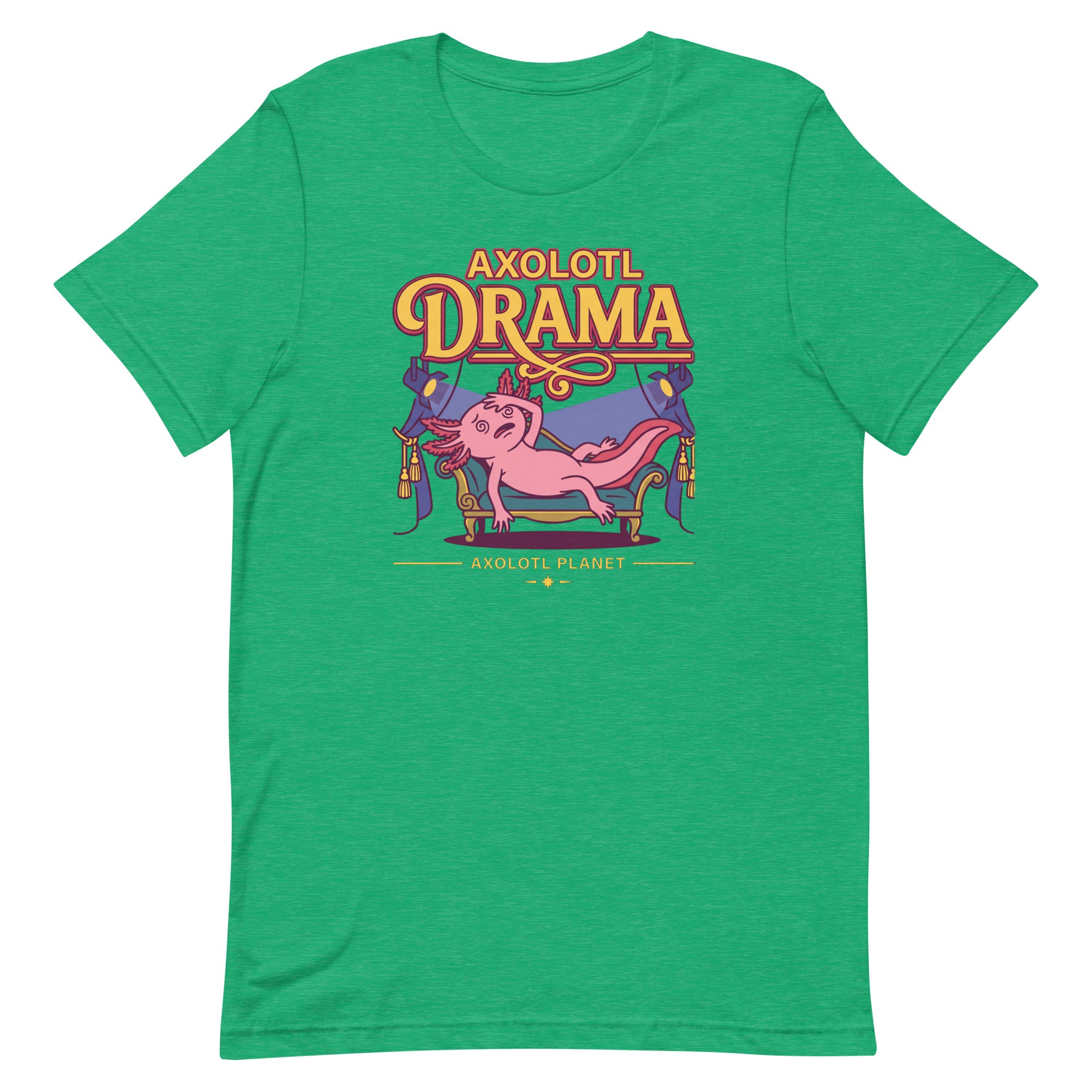 Axolotl Drama axolotl T-Shirt mockup