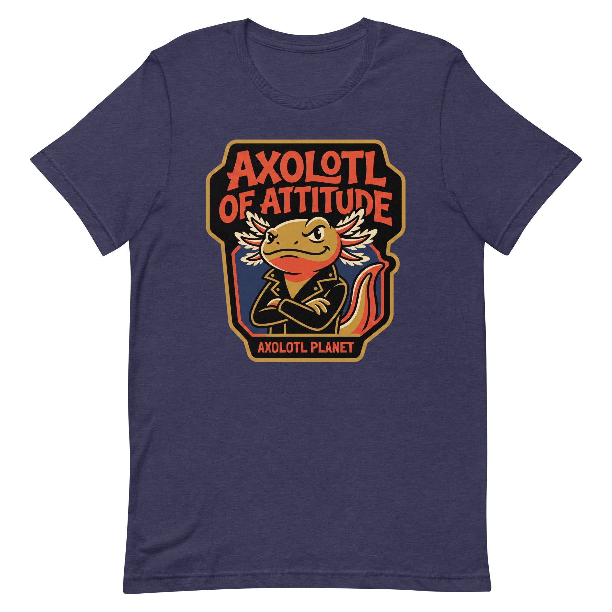 Axolotl of Attitude axolotl T-Shirt mockup