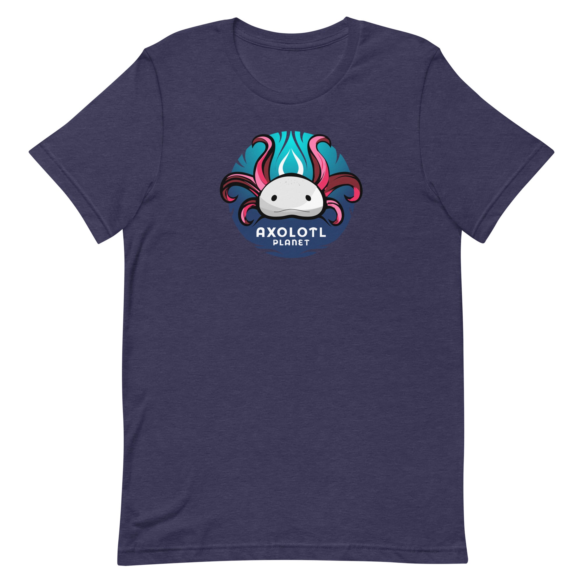 Axolotl Planet Logo axolotl T-Shirt mockup