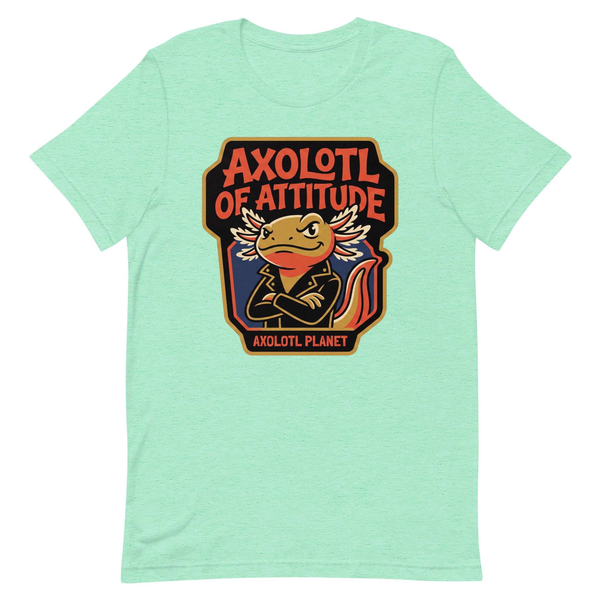 Axolotl of Attitude axolotl T-Shirt mockup