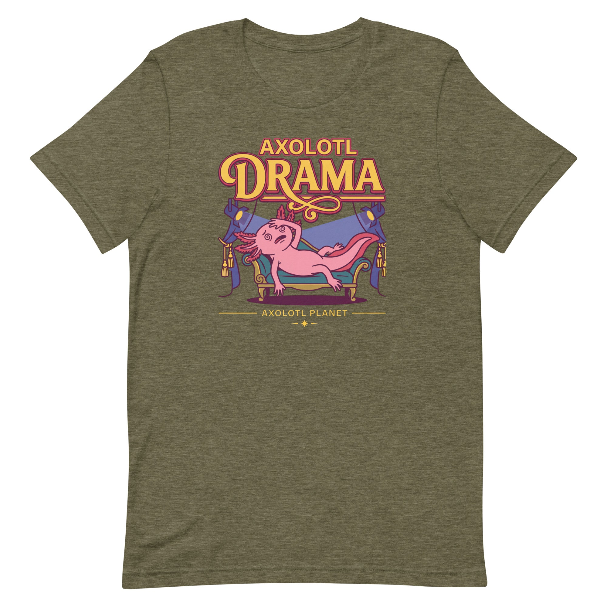 Axolotl Drama axolotl T-Shirt mockup
