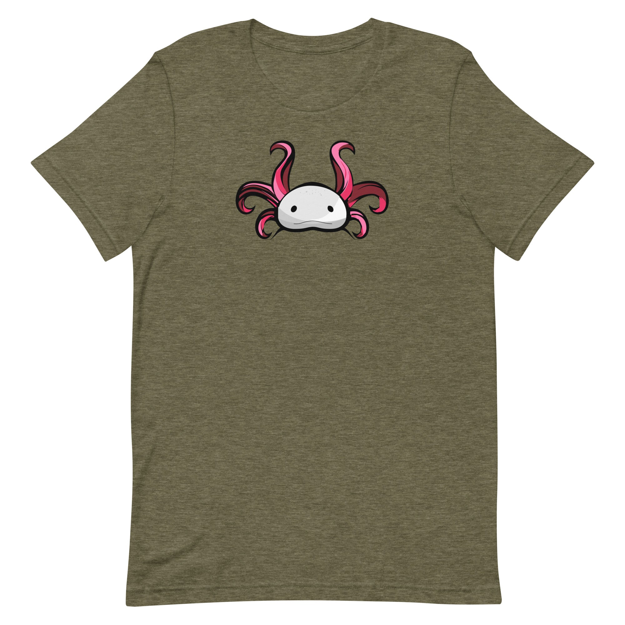 Axolotl Planet Logo Mark axolotl T-Shirt mockup