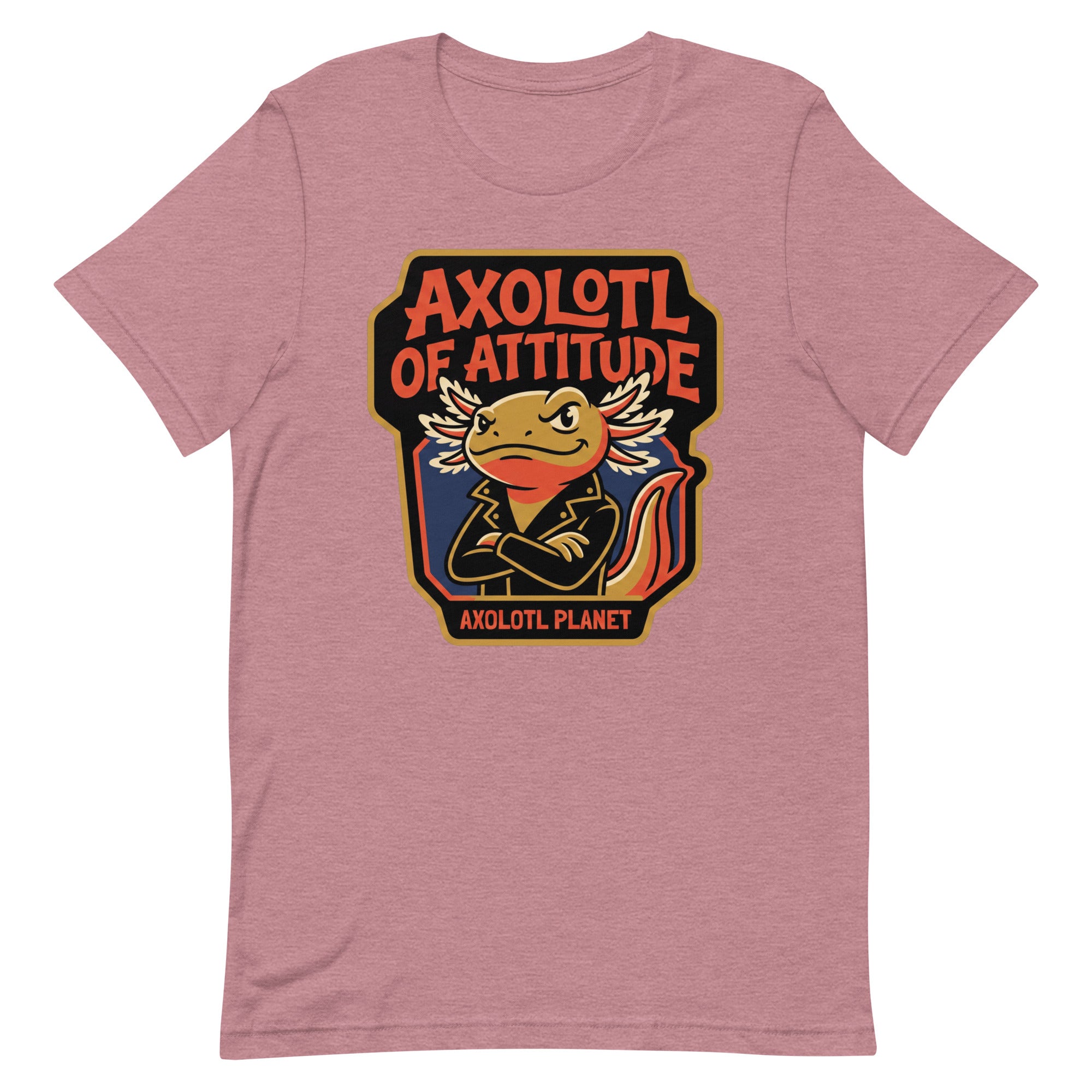 Axolotl of Attitude axolotl T-Shirt mockup