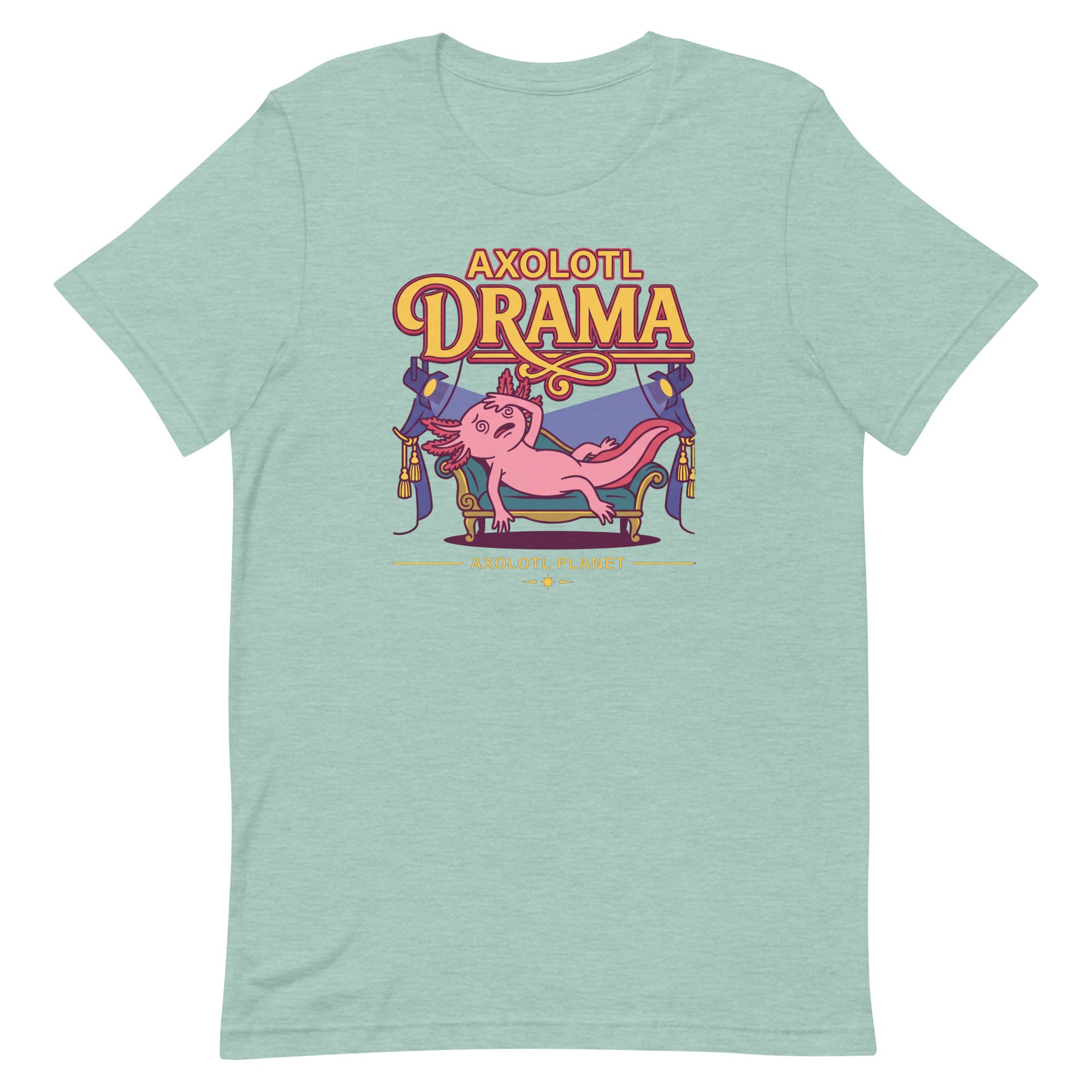 Axolotl Drama axolotl T-Shirt mockup