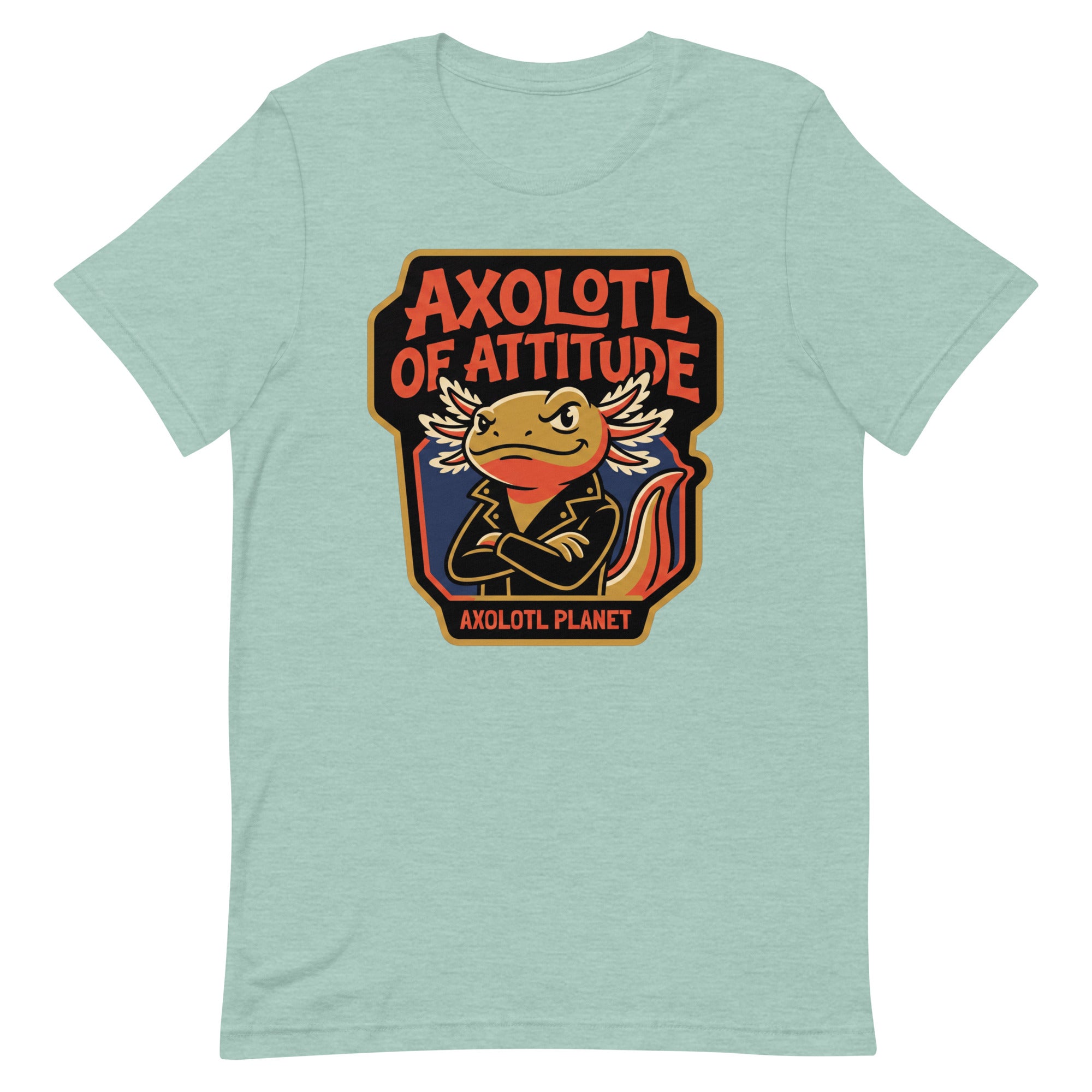 Axolotl of Attitude axolotl T-Shirt mockup